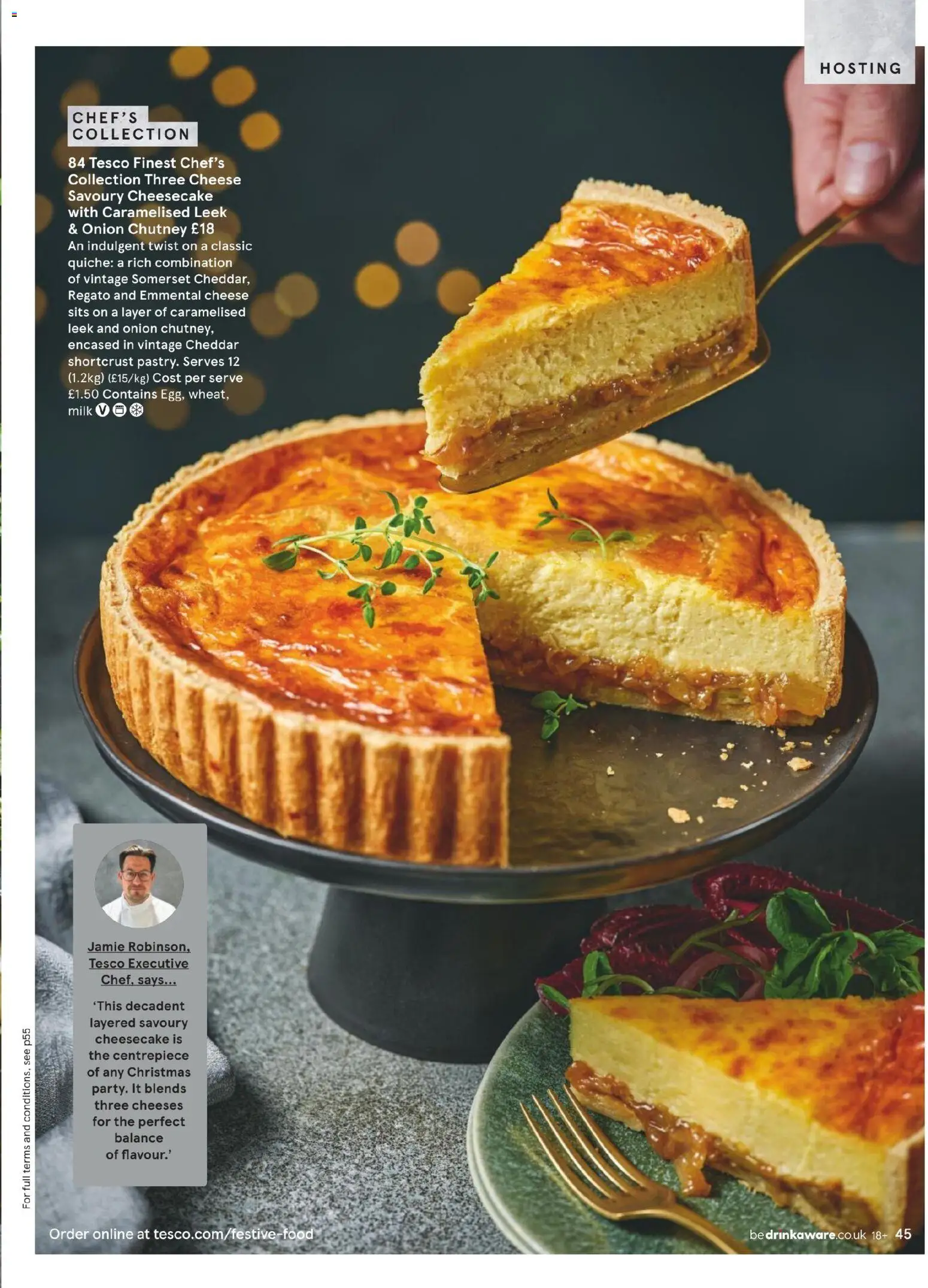 {H1} | Page: 45 | Products: Onion, Cheesecake, Milk, Cheese