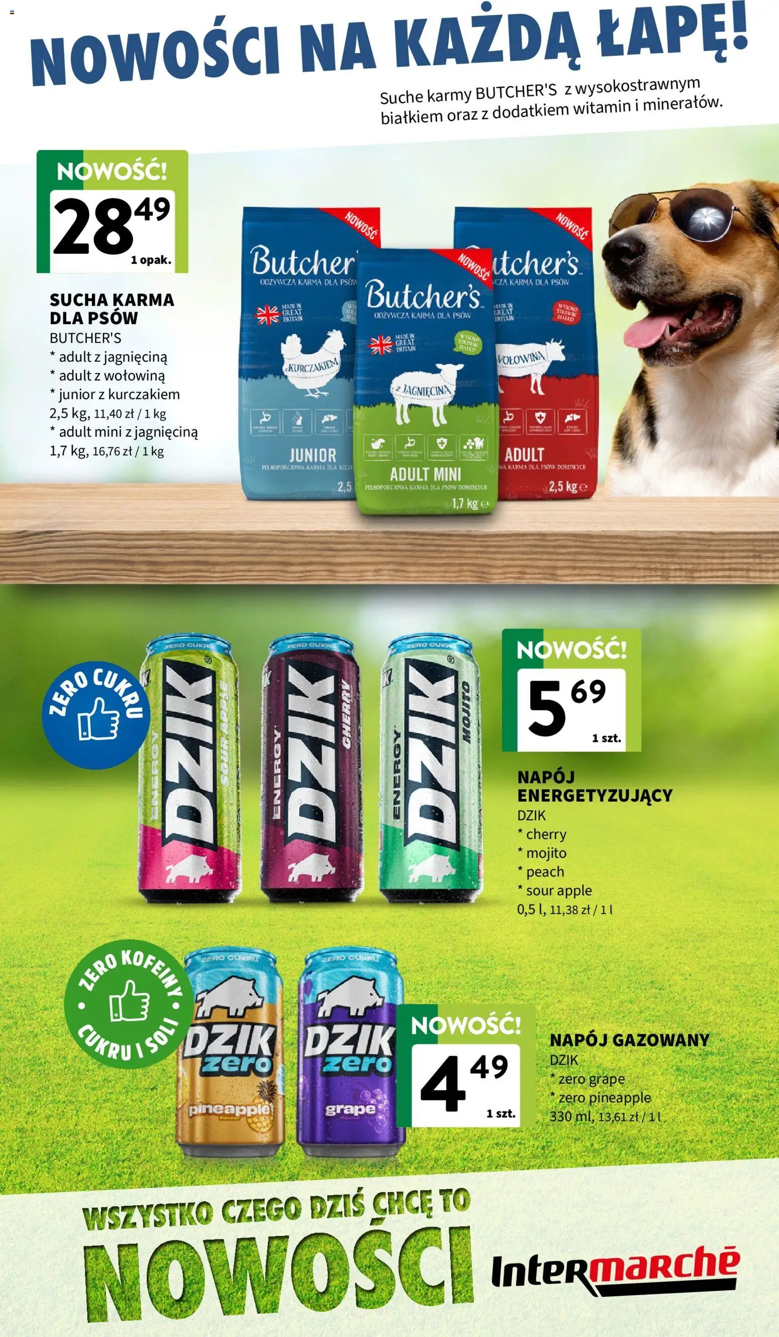 Intermarche gazetka - Nowości od 02.06.2026 | Strona: 11 | Produkty: Jagnięcina, Wołowina, Karma dla psów