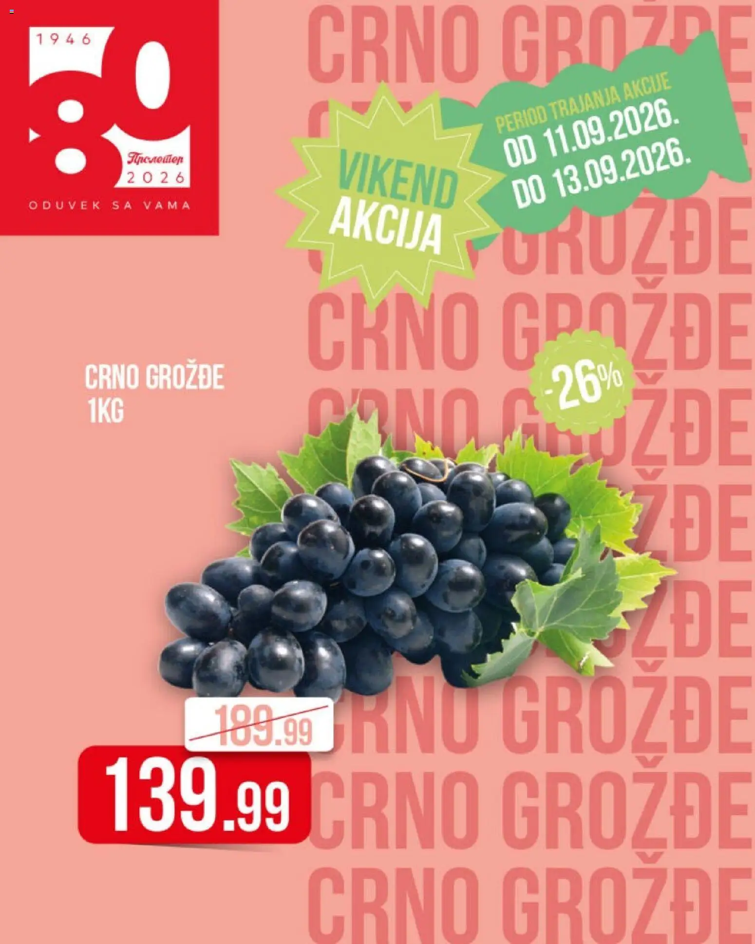 Metalac Proleter katalog - važi od 11.09.2026 | Strana: 3 | Proizvode: Grožđe