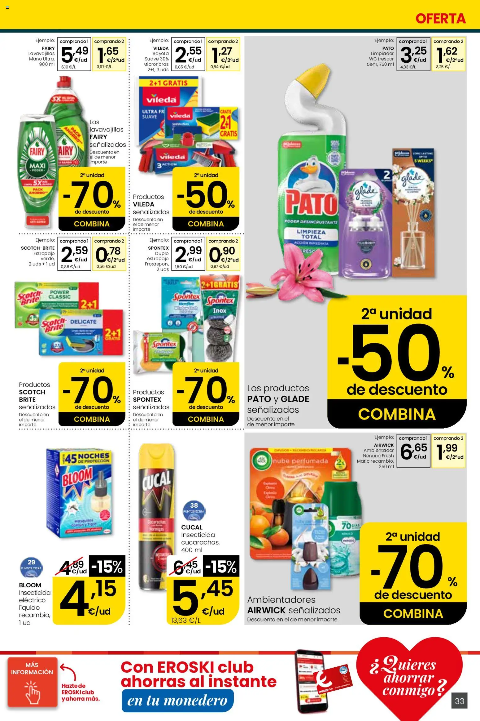 Eroski Quieres ahorrar conmigo │ válido desde el 30.04.2026 | Página: 33