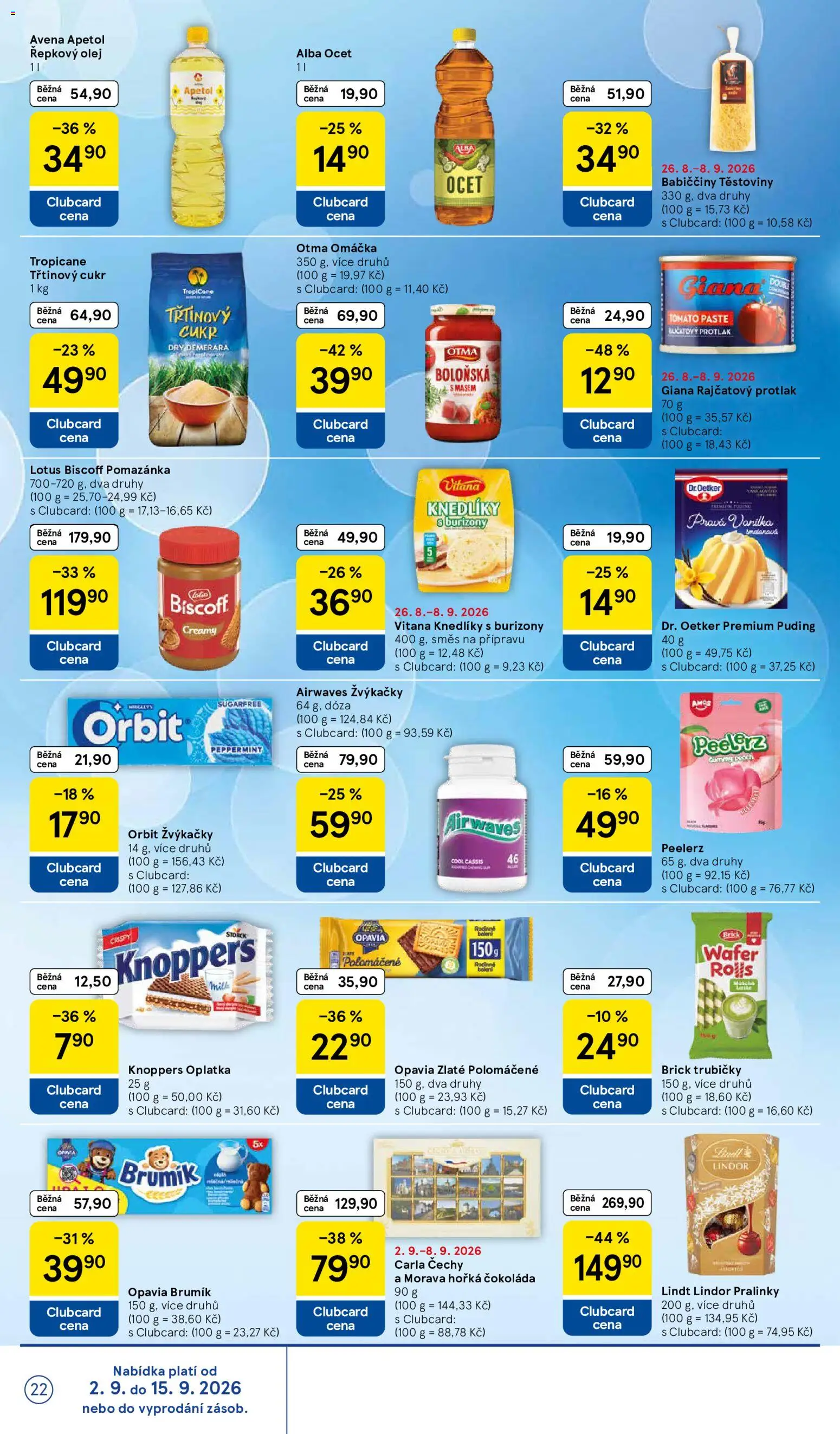 Tesco leták - Hypermarket od 02.09.2026 | Strana: 22