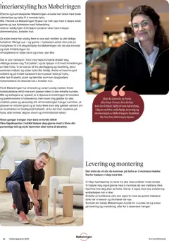 Forhåndsvisning av Møbelringen Årets hyttemagasin gyldig fra 01/08/2026 | Side: 26 | Produkter: Kontakt, Spisebord