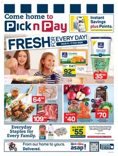Pick n Pay specials catalogue – valid from 11.05.2026