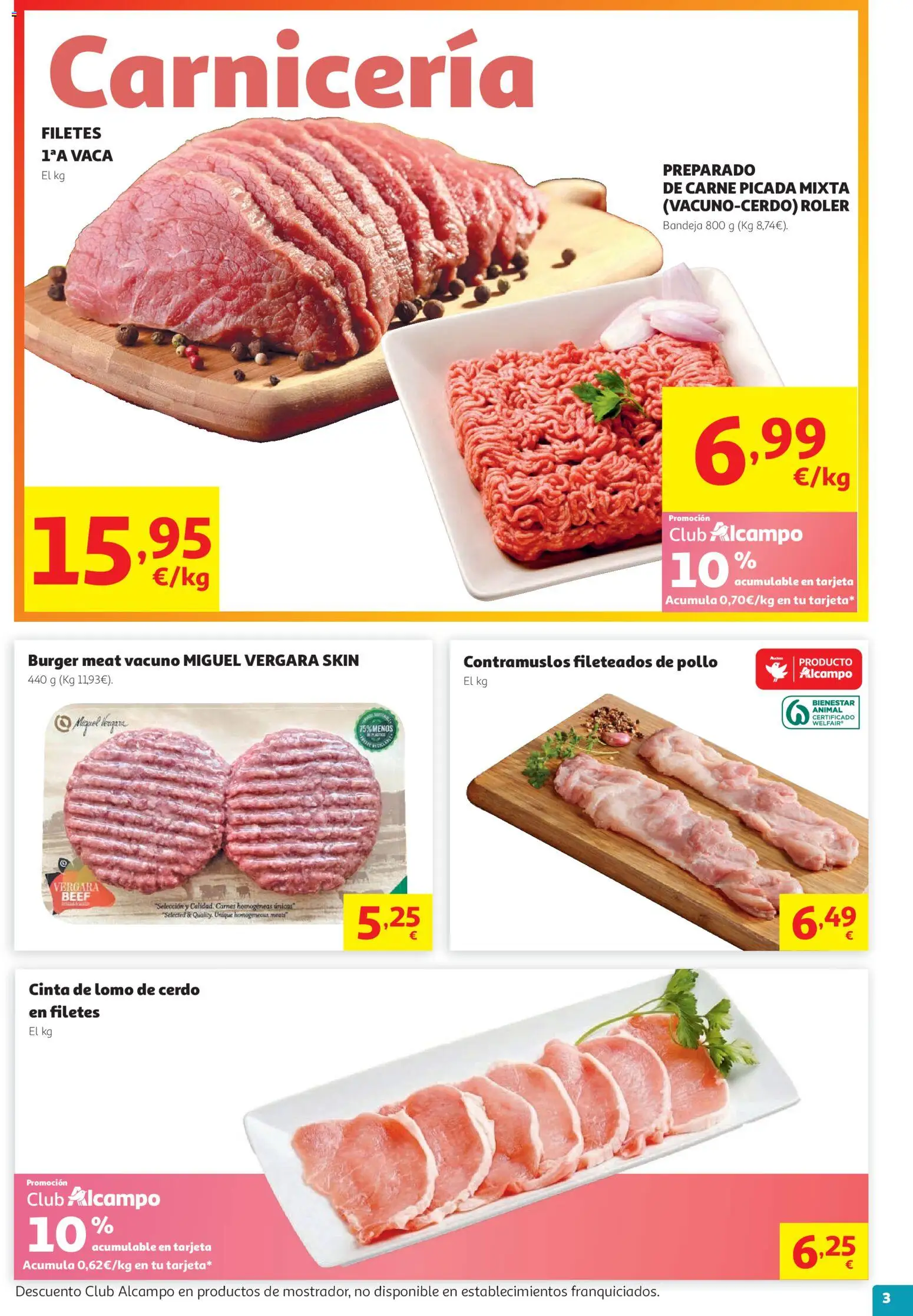 Alcampo Superstore Catalan │ válido desde el 05.05.2026 | Página: 3 | Productos: Cerdo, Bandeja
