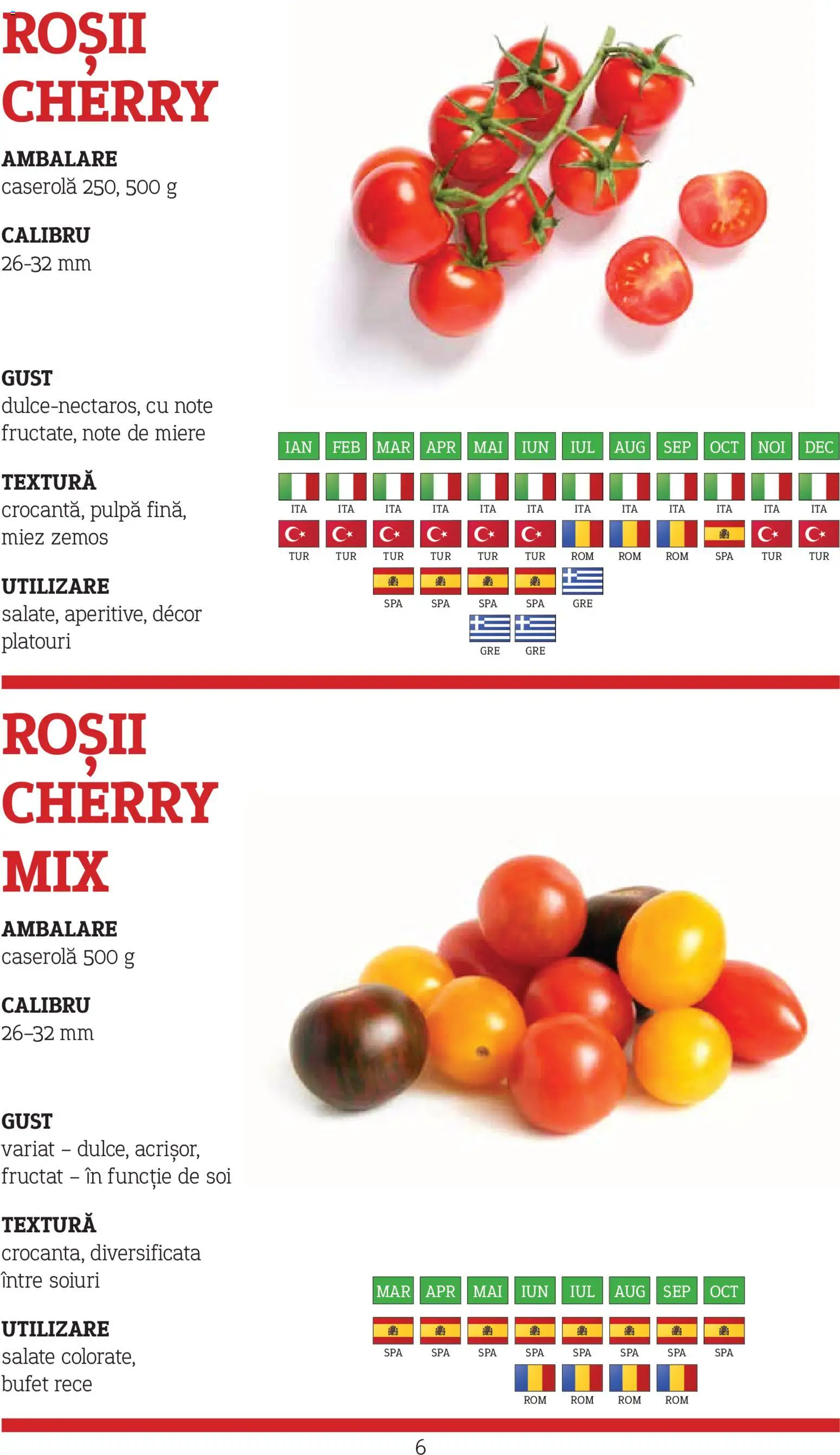 Noul catalog Metro – valabil de la 10.11.2025 | Pagină: 6 | Produse: Bufet, Roșii