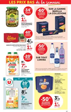 bi1 - Prévisualisation de bi1 Catalogue Maxi valide à partir de 18/08/2026 | Page: 17 | Produits: Orangina, Jus d'orange, Barilla, Haricots