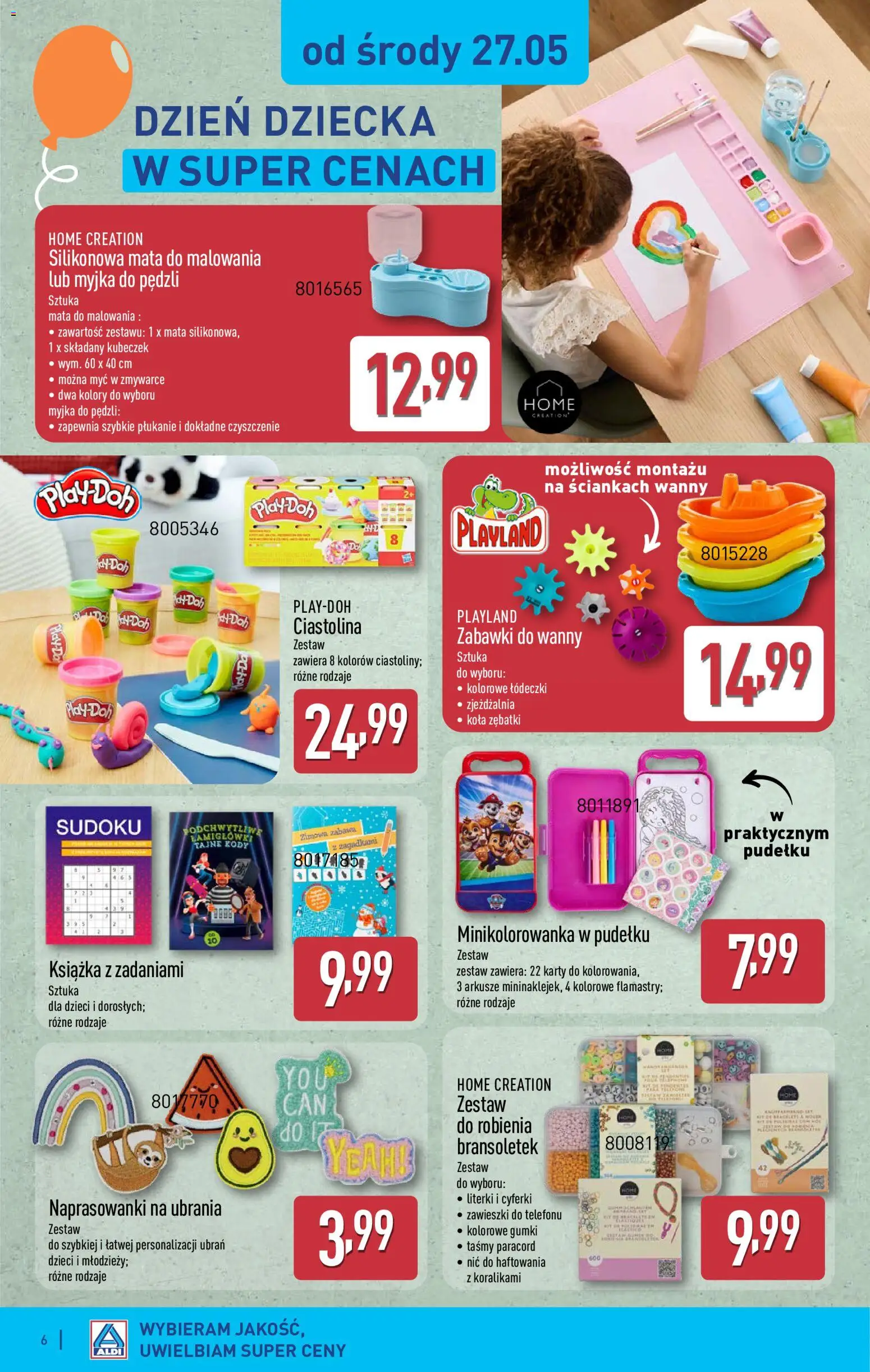 Aldi Polsko leták - Ostatnie sztuki w wybranych sklepach od 27.05.2026 | Strana: 6 | Produkty: Karty, Kola