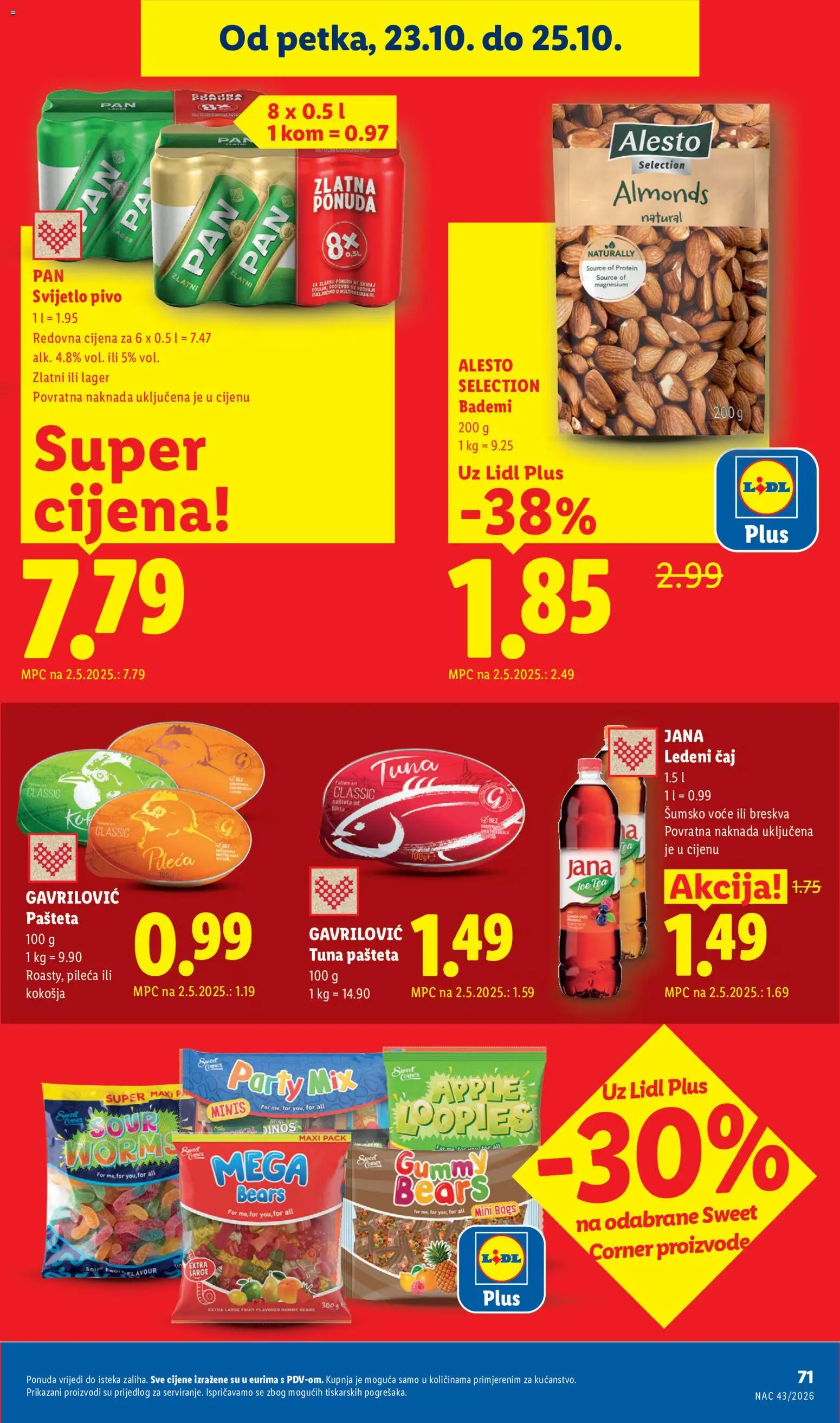 Lidl katalog | vrijedi od 19.10.2026 | Stranica: 71