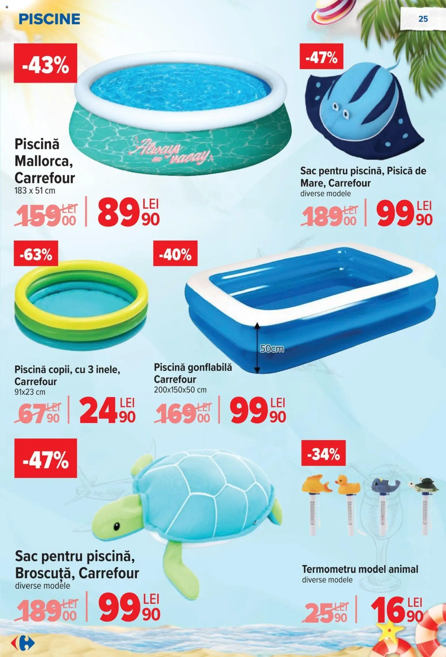 Noul catalog Carrefour – valabil de la 17.06.2026 | Pagină: 26 | Produse: Termometru, Piscină, Köpek Uzaklaştırıcılar