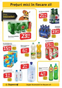Ofertele Supeco valabile de la 22.10.2026 | Pagină: 18 | Produse: Bere fara alcool, Zizin, Ceai, Apă