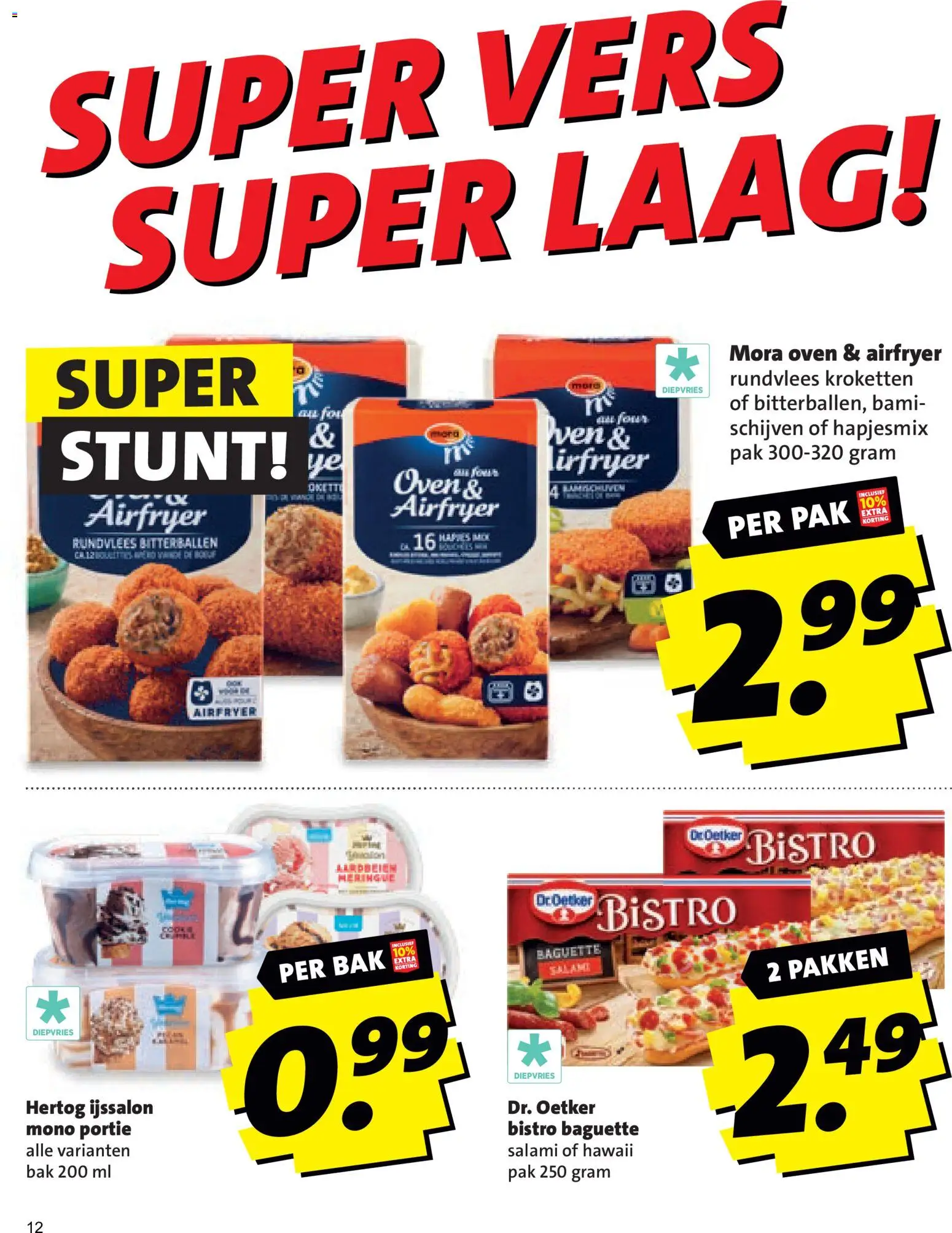 {H1} | Pagina: 12 | Producten: Kroketten, Salami, Oven, Rundvlees
