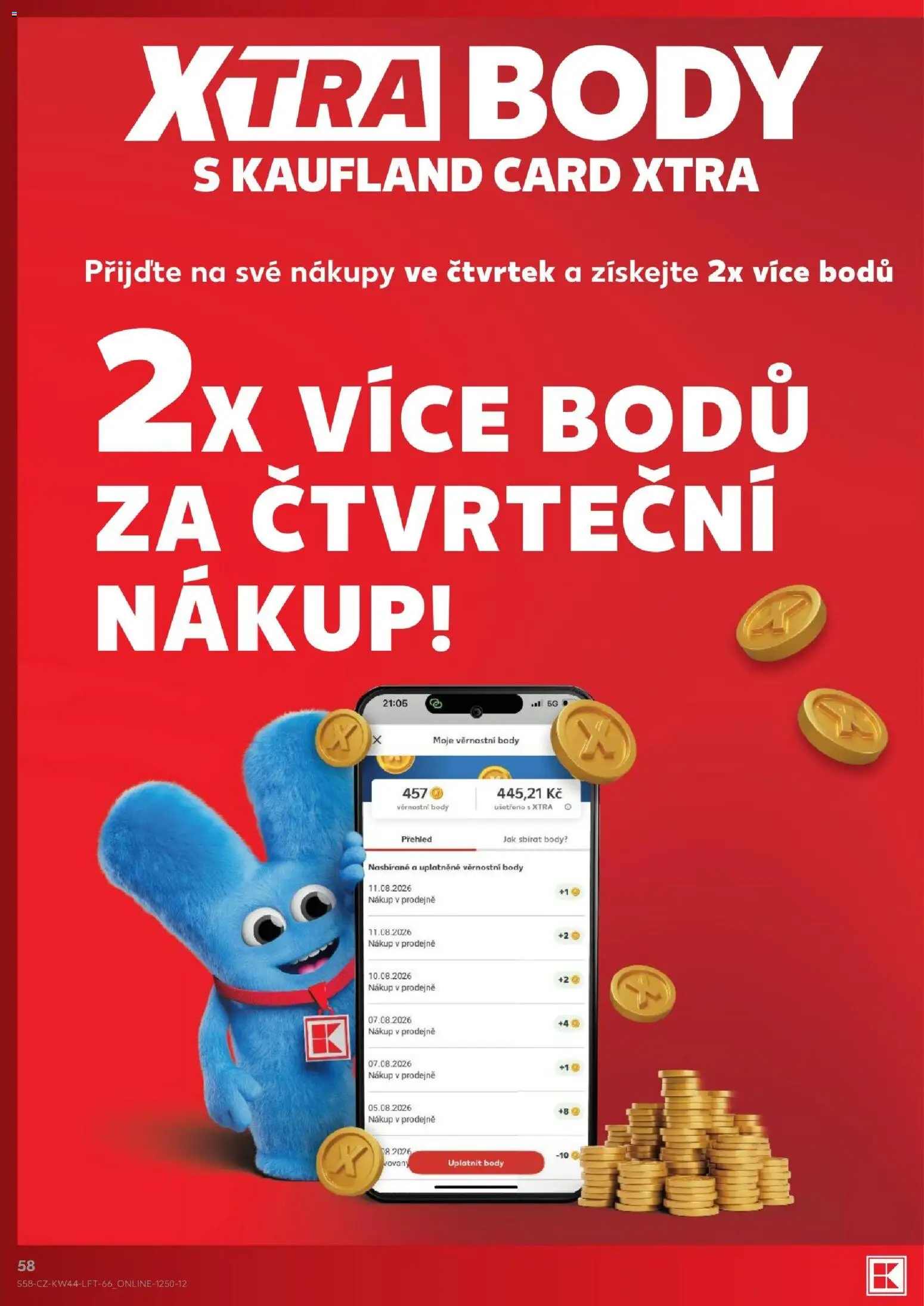 Kaufland leták - Ostrava od 29.10.2026 | Strana: 58 | Produkty: Body