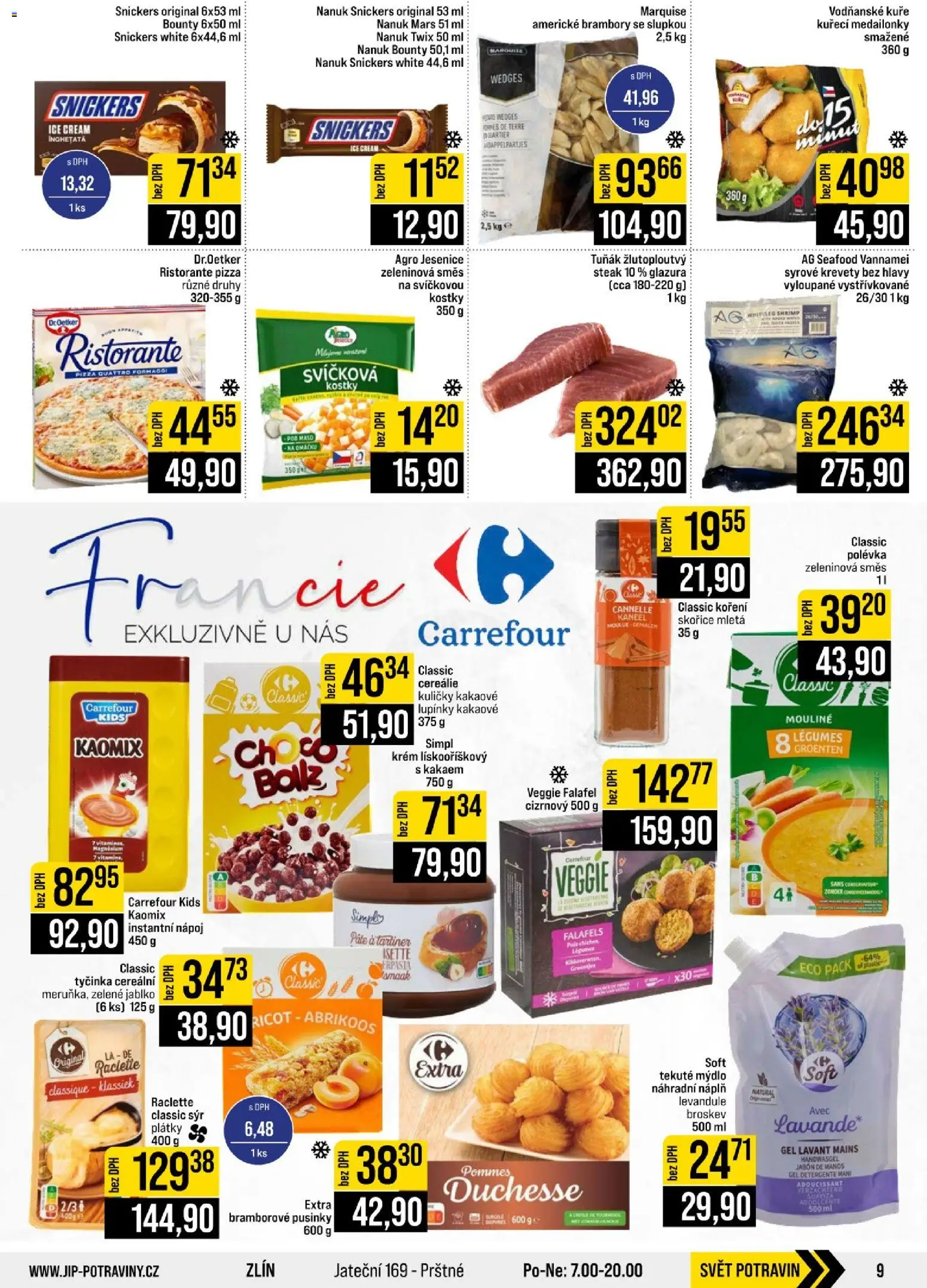 Jip leták - Cash & Carry od 30.09.2026 | Strana: 9 | Produkty: Veggie, Sýr, Falafel, Maso