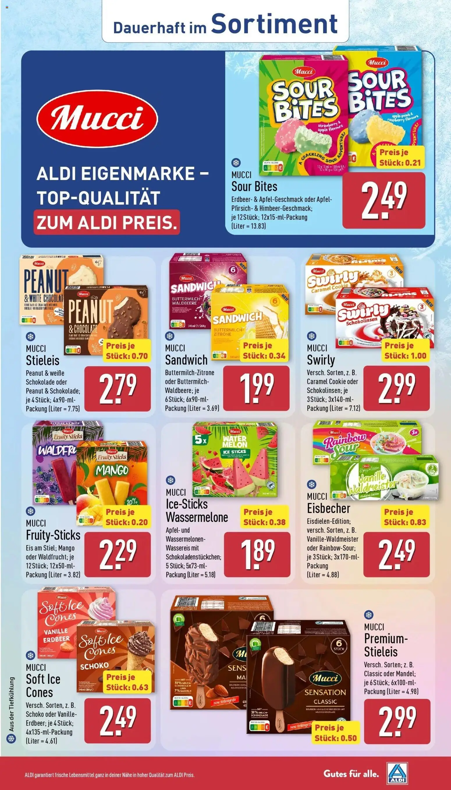 Aldi Wochenangebote – gültig ab 01.06.2026 | Seite: 34 | Produkte: Milch, Mandeln, Apple, Eis