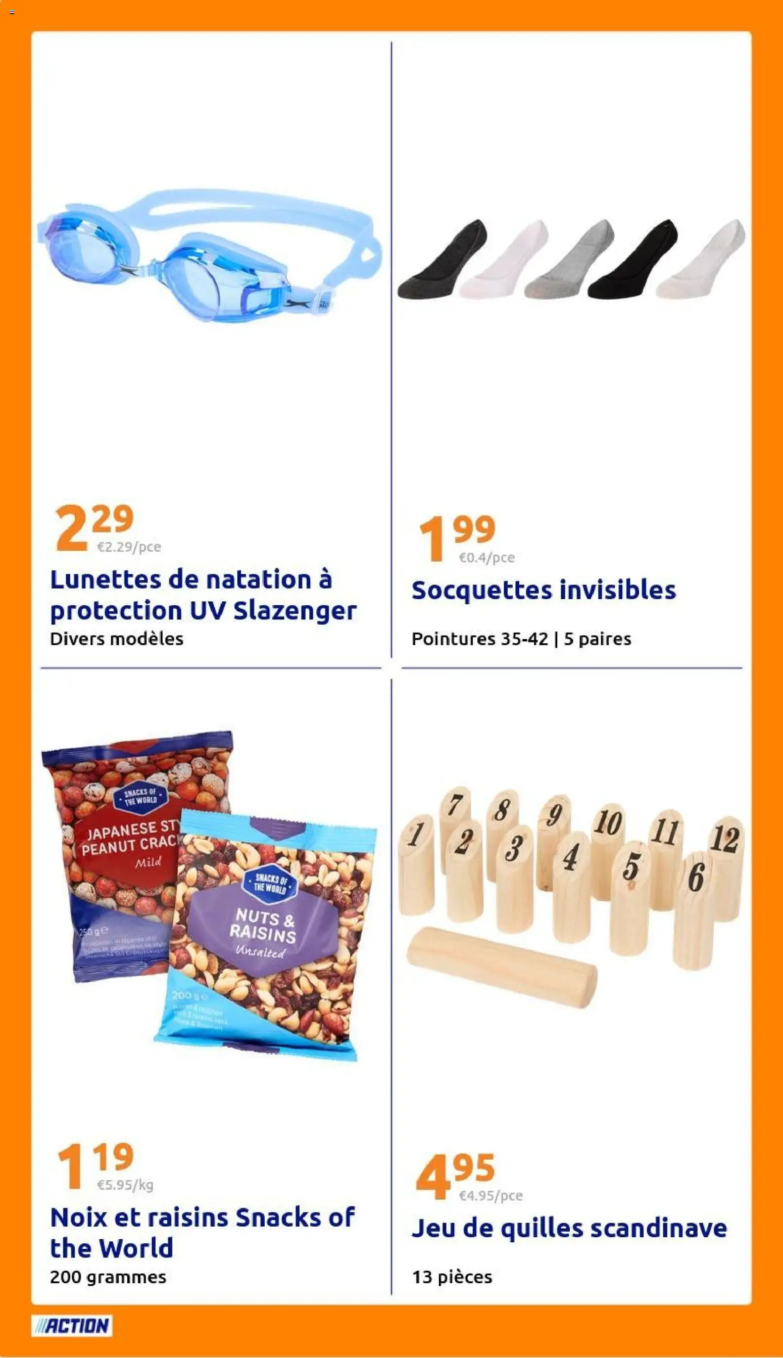 {H1} | Page: 28 | Produits: Thé, Noix, Lunettes