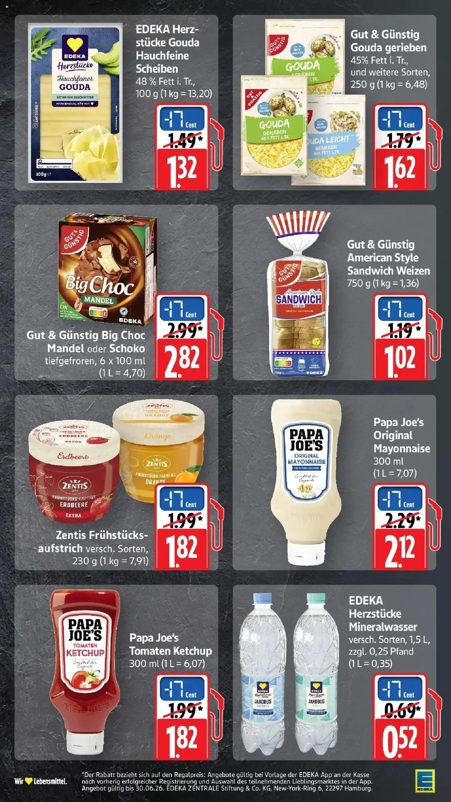 Edeka prospekt Blieskastel-Lautzkirchen – gültig ab 29.06.2026 | Seite: 47 | Produkte: Gouda, Tomaten, Mineralwasser, Ketchup
