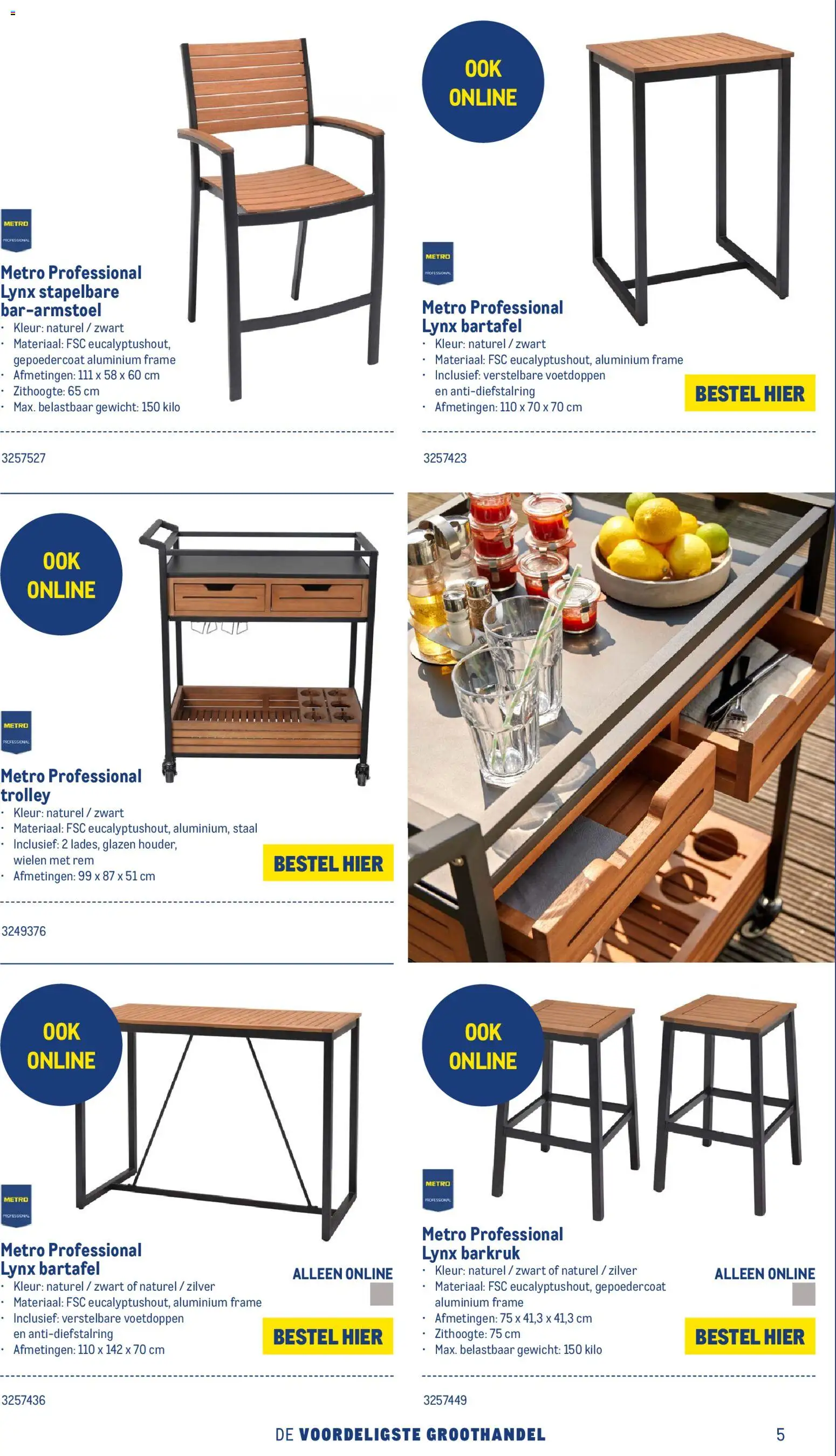 {H1} | Pagina: 6 | Producten: Trolley, Gewicht