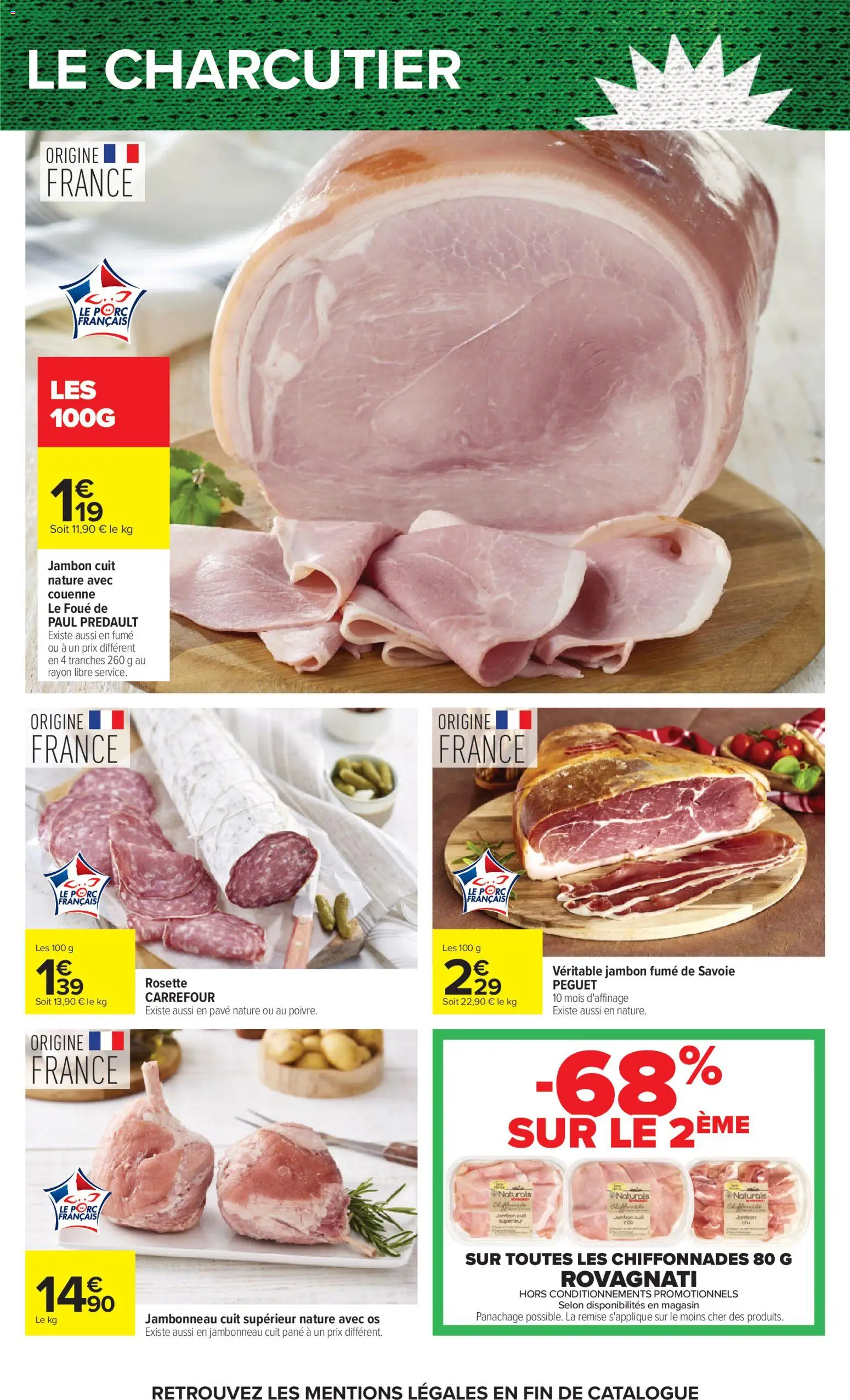 {H1} | Page: 25 | Produits: Jambon, Porc