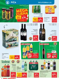 Spar Katalog - Pregled kataloga iz trgovine Spar, vrijedi od 29.07.2026 | Stranica: 19 | Proizvodi: Hell, Pica, Vino, Voda