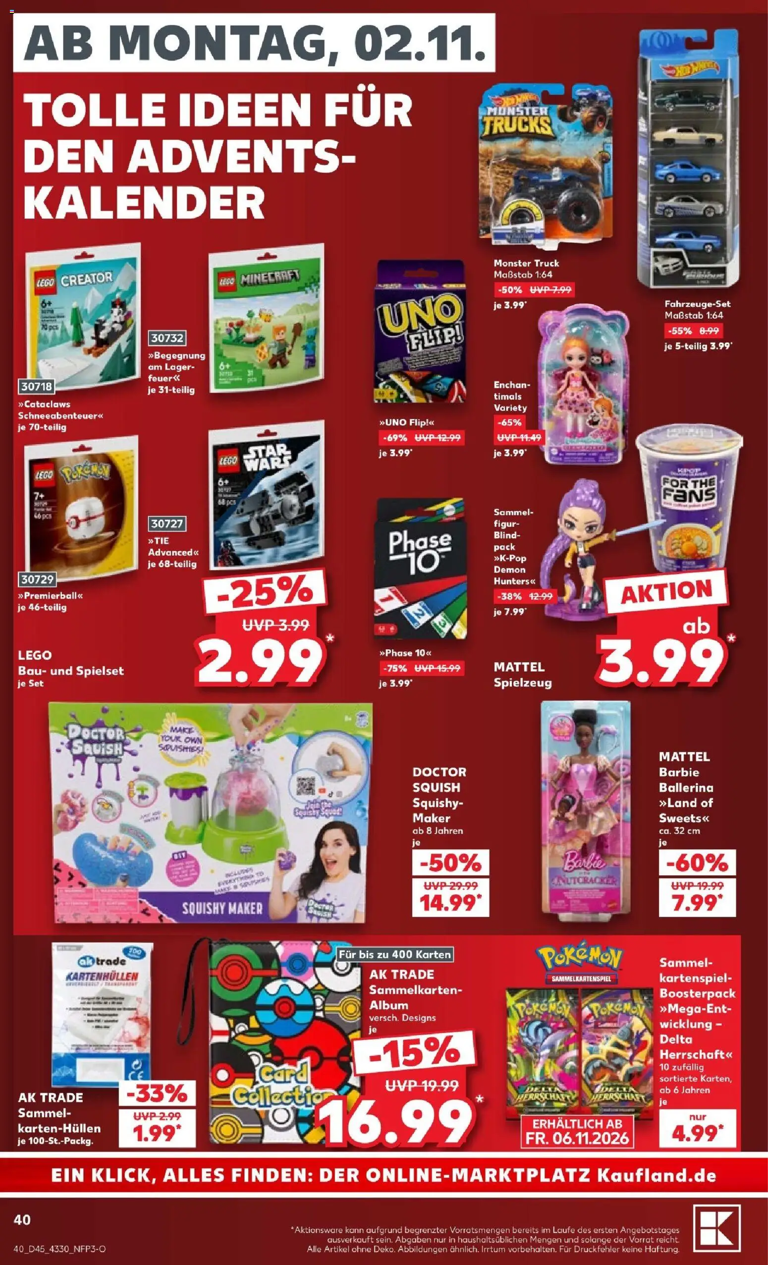Kaufland Prospekt – gültig ab 02.11.2026 | Seite: 40 | Produkte: Monster
