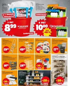 Tokmanni-mainoslehti voimassa 07/09/2026 alkaen | Sivu: 13 | Tuotteet: Ilmastointiteippi, Hylly, Postilaatikko, Lasinpesuneste