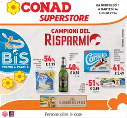 Anteprima del volantino Conad volantino PetStore Piemonte valido a partire dal 01/07/2026