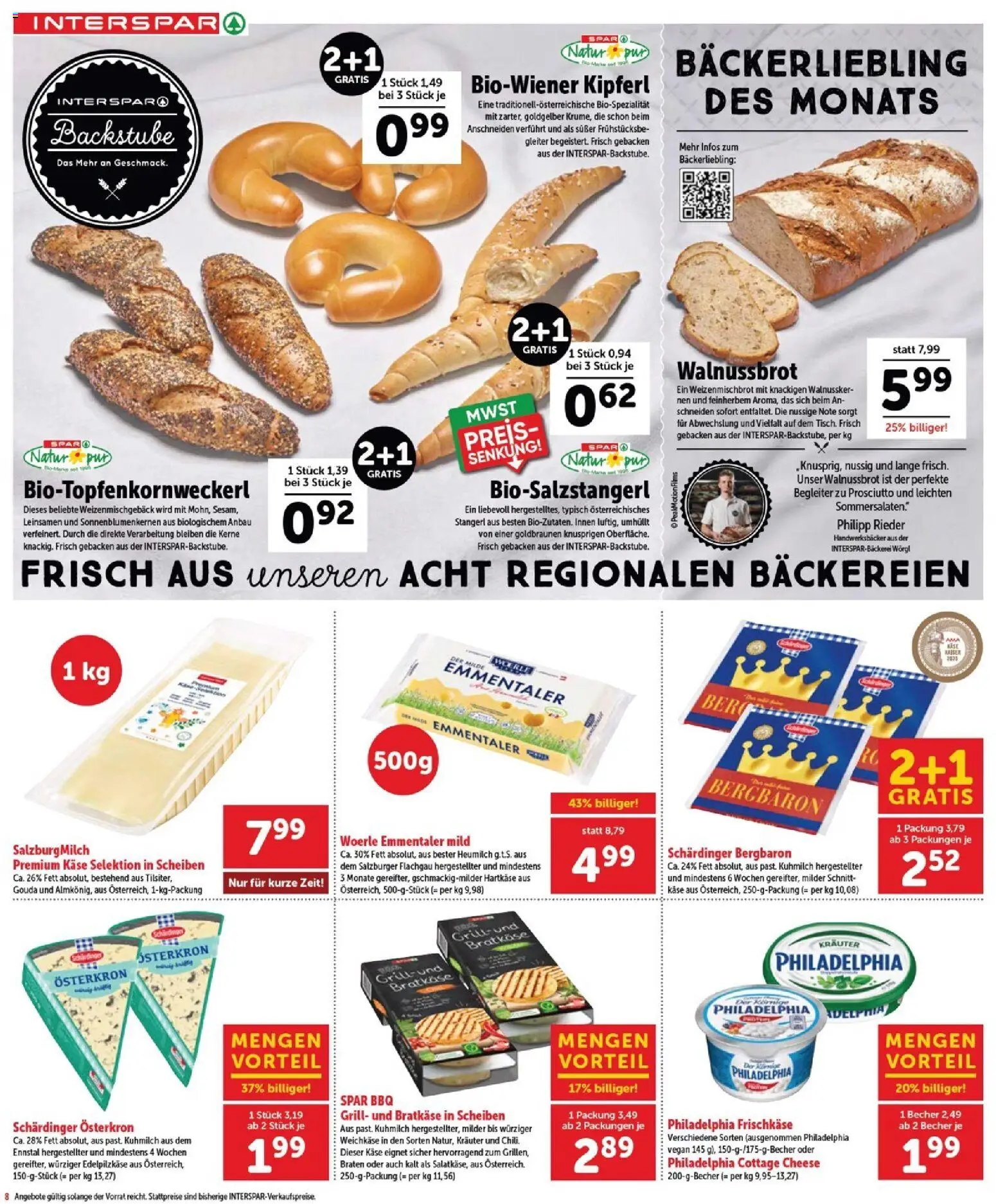 Interspar Flugblatt - Burgenland gültig ab 16.07.2026 | Seite: 9 | Produkte: Grill, Käse