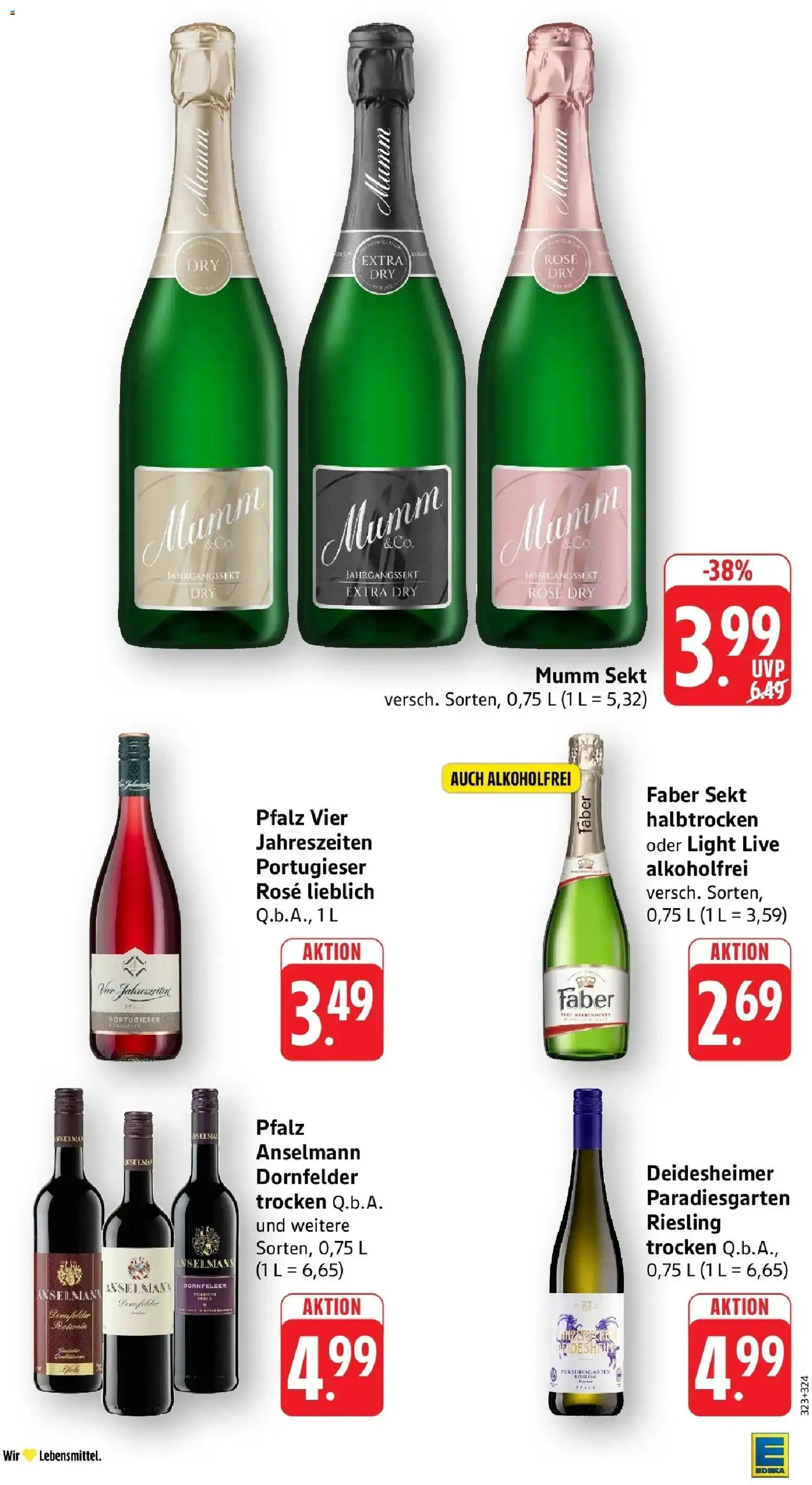 Edeka Prospekt Bad Kreuznach – gültig ab 27.07.2026 | Seite: 32 | Produkte: Mumm sekt, Sekt