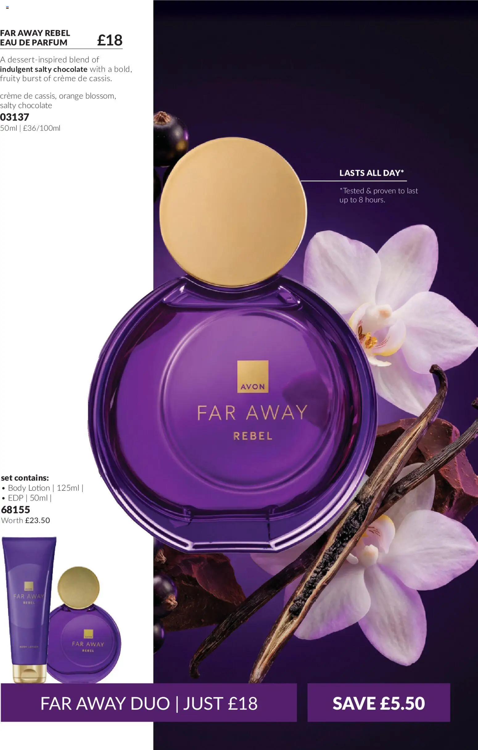 {H1} | Page: 65 | Products: Body lotion, Chocolate, Orange