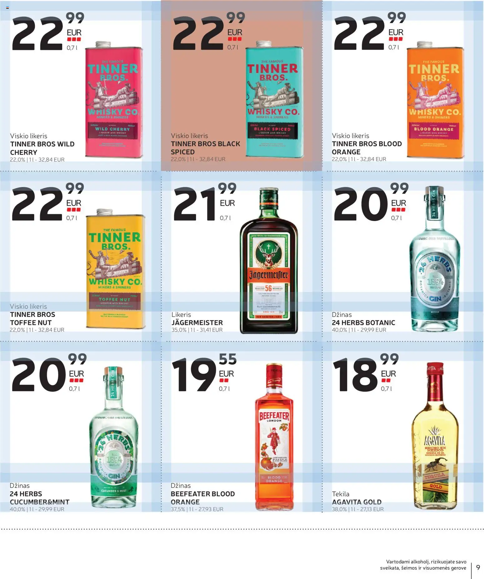 Rimi akcijos nuo 2026.06.30 | Puslapis: 9 | Prekių: Džinas