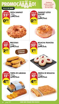 Pré-visualização Pingo Doce Poupe este Fim de Semana válido de 10/07/2026 | Página: 8 | Produtos: Pizza, Torta