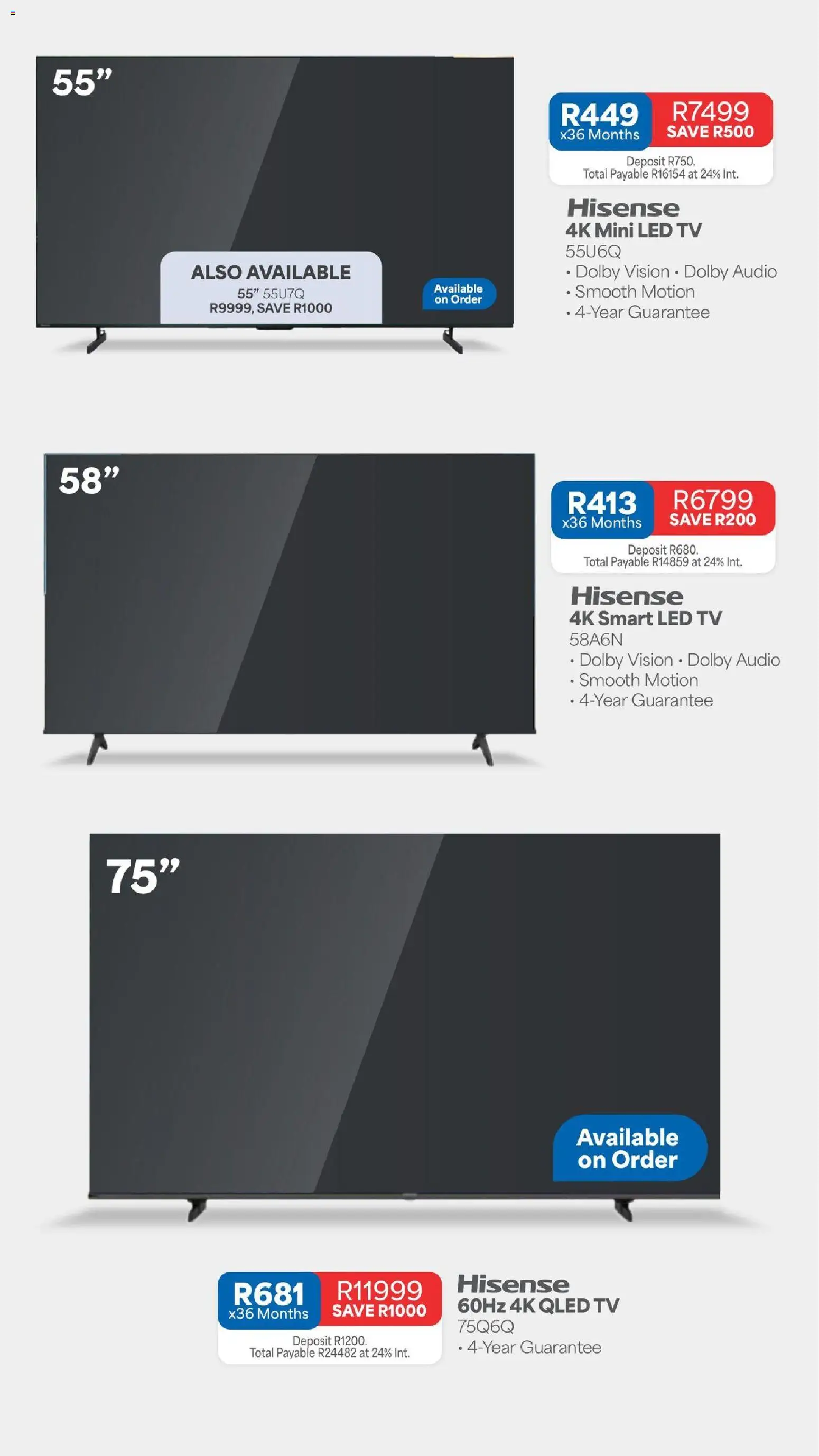 New OK Furniture catalogue – valid from 09/09/2026 | Page: 16 | Products: Audio, TV
