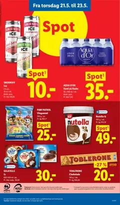 Lidl - Tilbudsavis gyldig fra 17.05.2026 | Side: 42 | Produkter: Chokolade, Vodka, Vingummi, Nutella