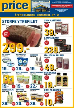 Forhåndsvisning av Price Lagerbutikk kundeavis gyldig fra 01/07/2026
