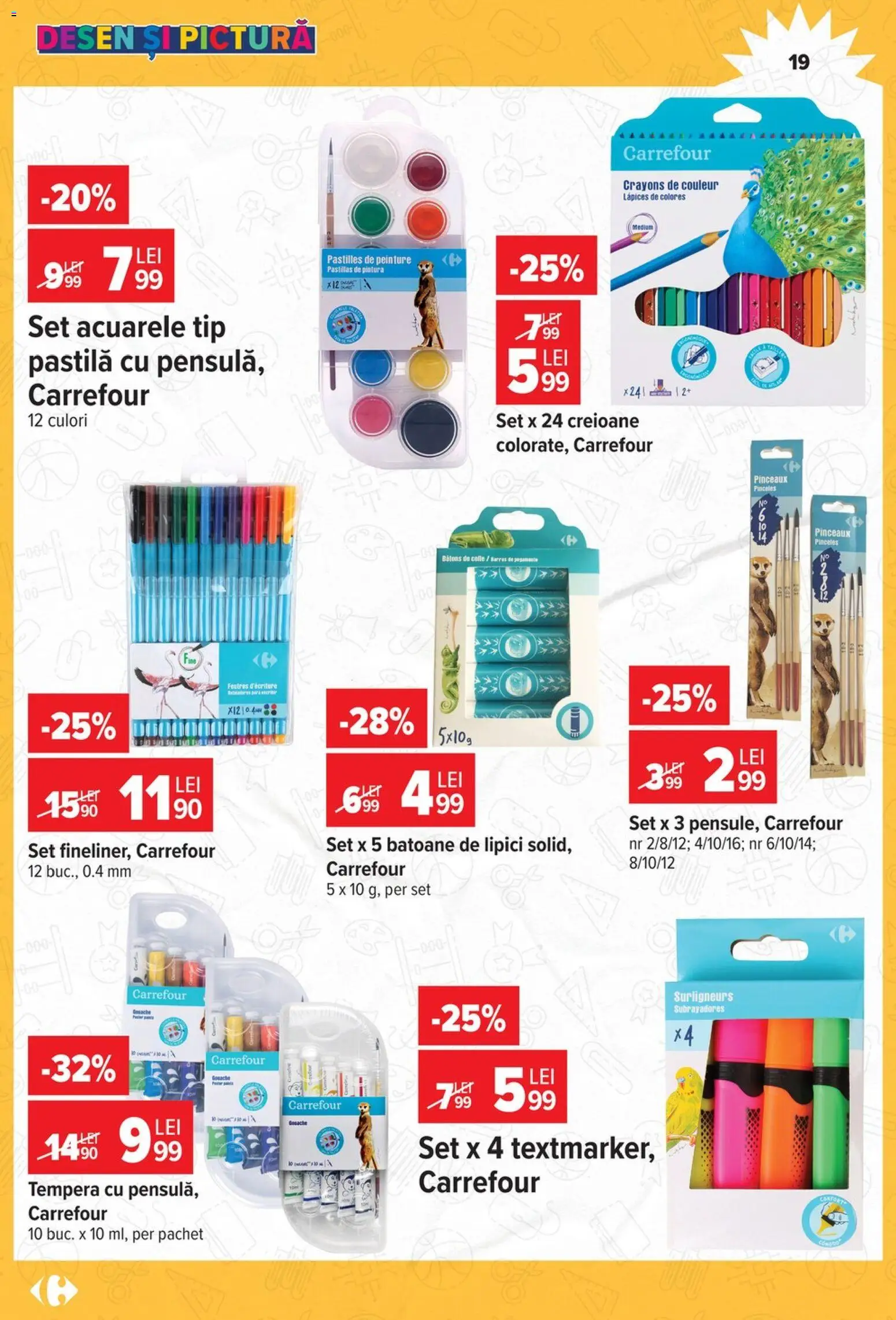 Noul catalog Carrefour – valabil de la 12.08.2026 | Pagină: 19 | Produse: Tip