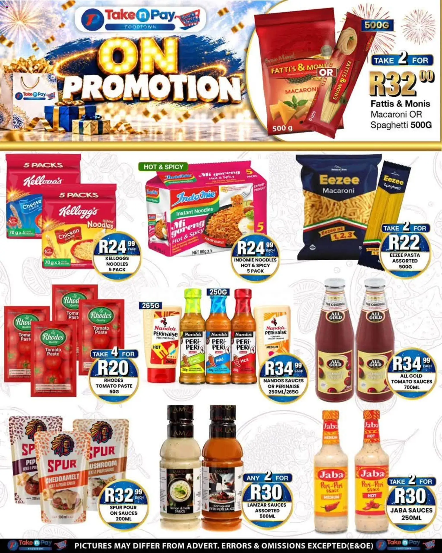 New Take n Pay catalogue – valid from 26/10/2026 | Page: 6 | Products: Chicken, Pasta, Spaghetti, Sauce