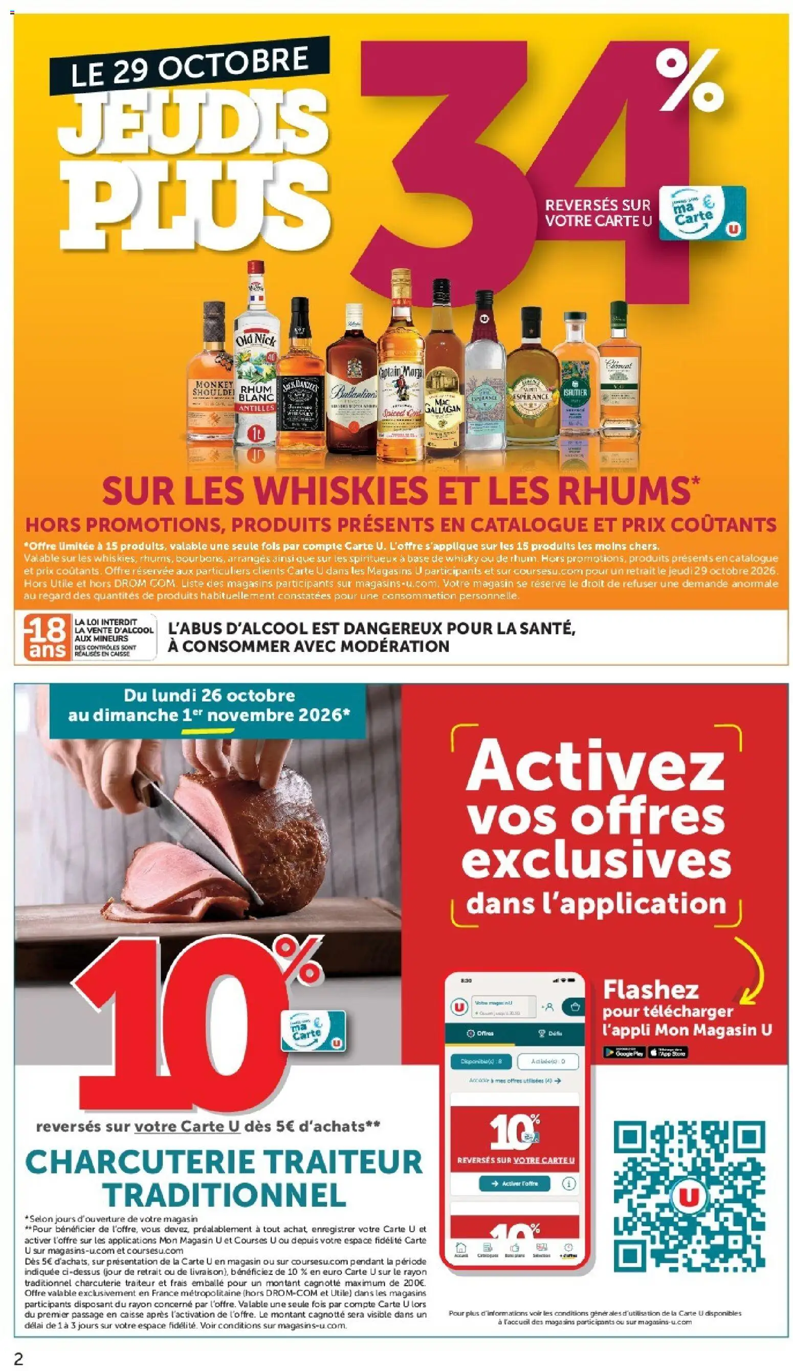 {H1} | Page: 2 | Produits: Whisky, Charcuterie, Monkey shoulder, Rhum