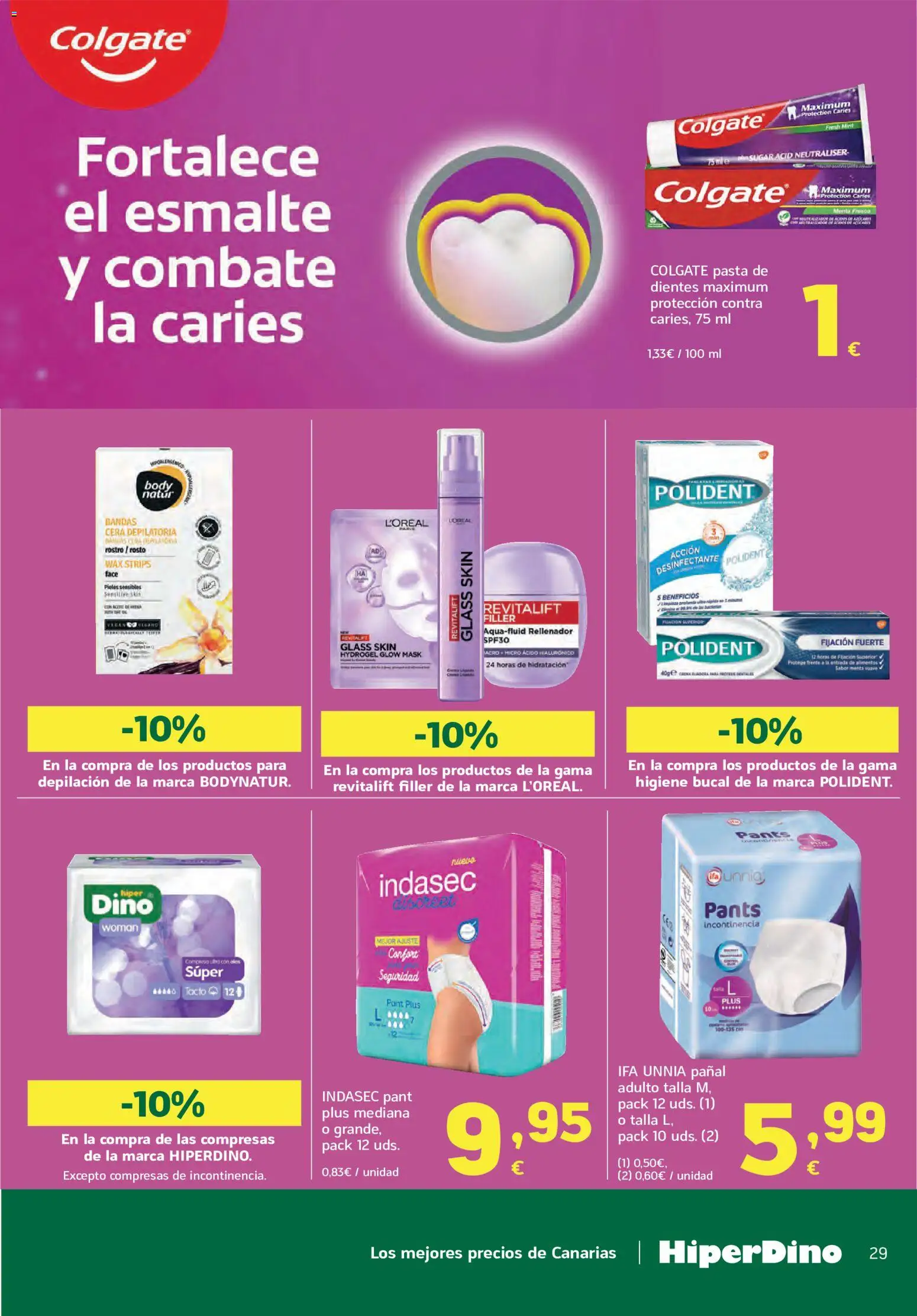 HiperDino folleto │ válido desde el 09.06.2026 | Página: 29 | Productos: Pasta, Γλυφιτζούρι, Body, Δαμάσκηνο