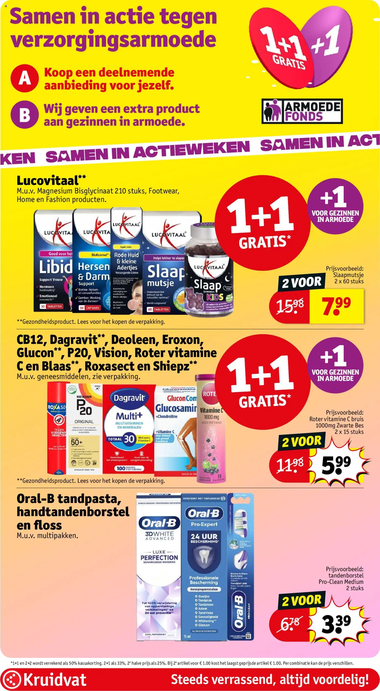 {H1} | Pagina: 40 | Producten: Tandenborstel, Gember, Vitamine C, Crème