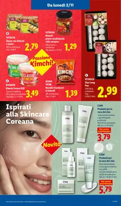 Anteprima del volantino KRAMER Kimchi fresco BIO, Classico o delicato 270 g (sgocc.) confezione valido a partire dal 29/10/2026 | Pagina: 57