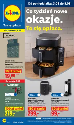 Náhled letáku Lidl Polsko katalog od 03.08.2026
