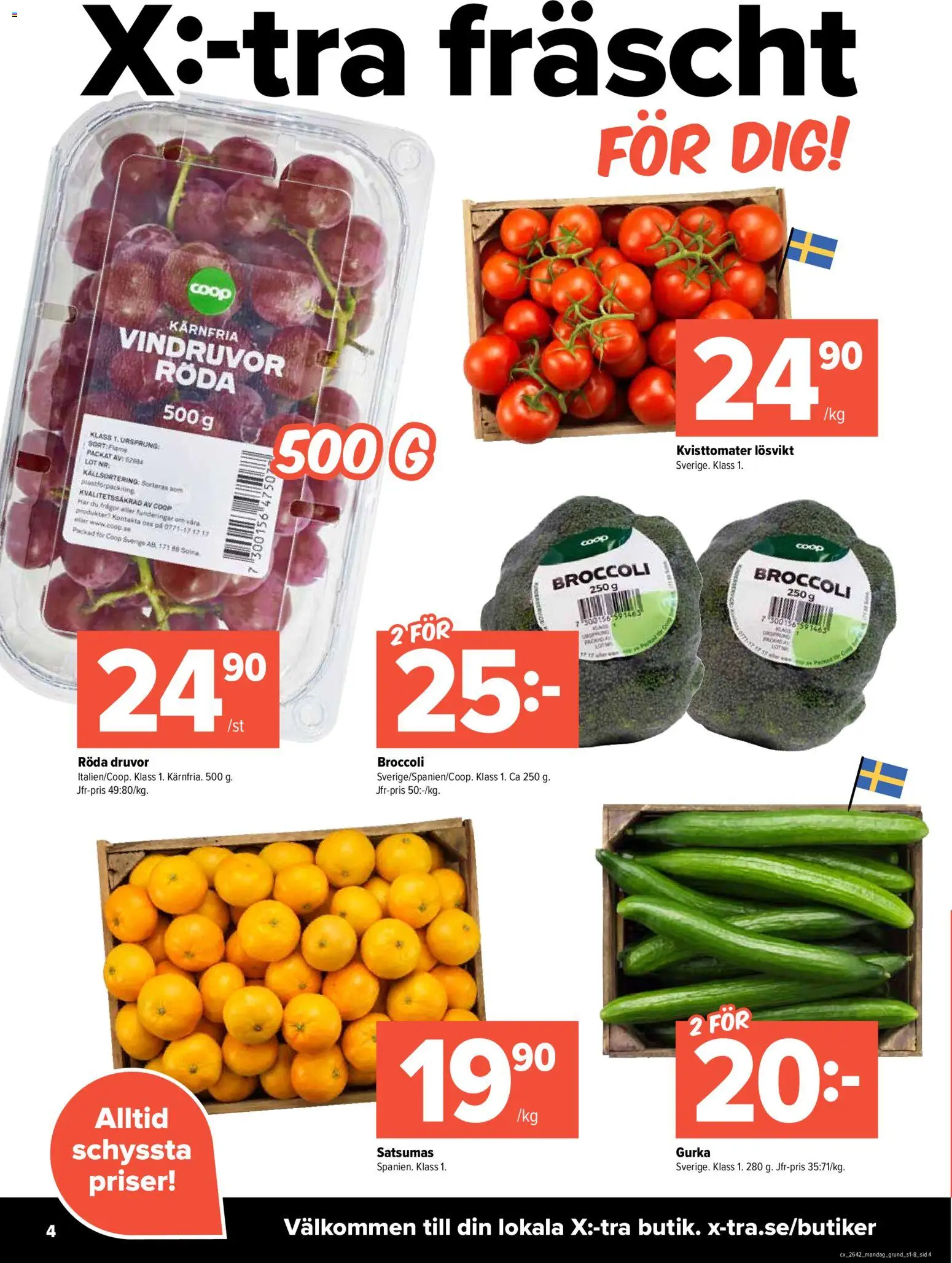 Coop X:-TRA reklamblad aktuell från 12/10/2026 | Sida: 4