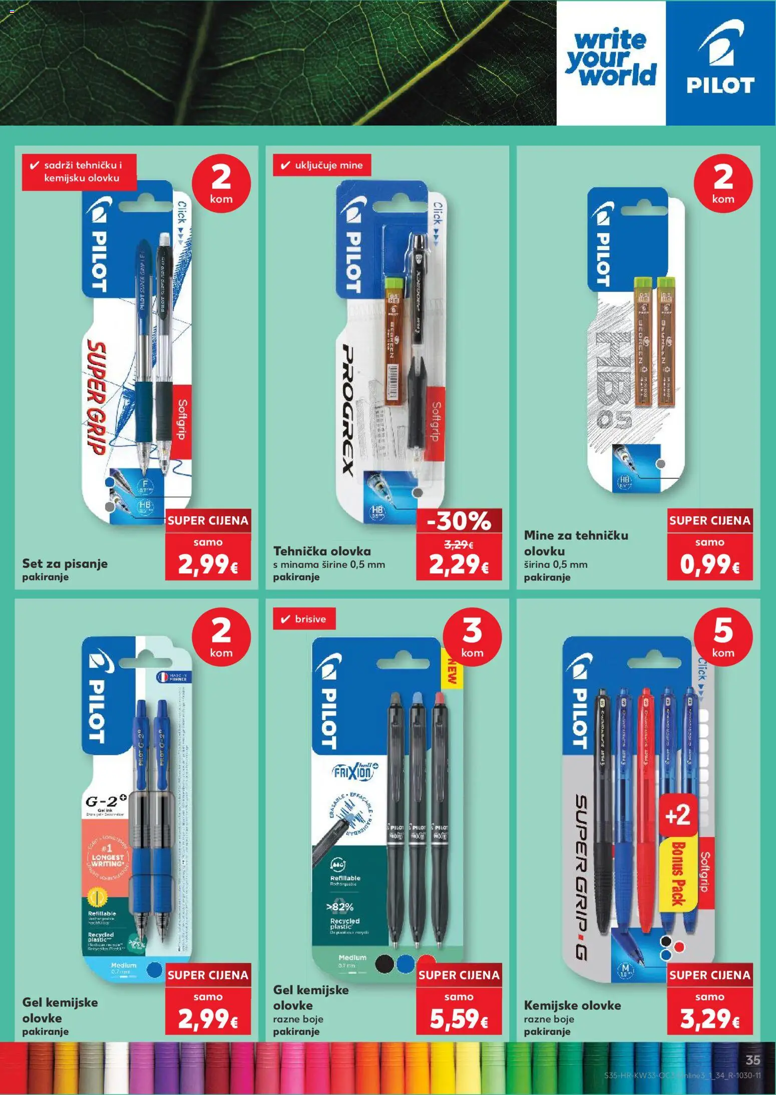 Kaufland katalog | vrijedi od 10.08.2026 | Stranica: 35 | Proizvodi: Mine za tehničku