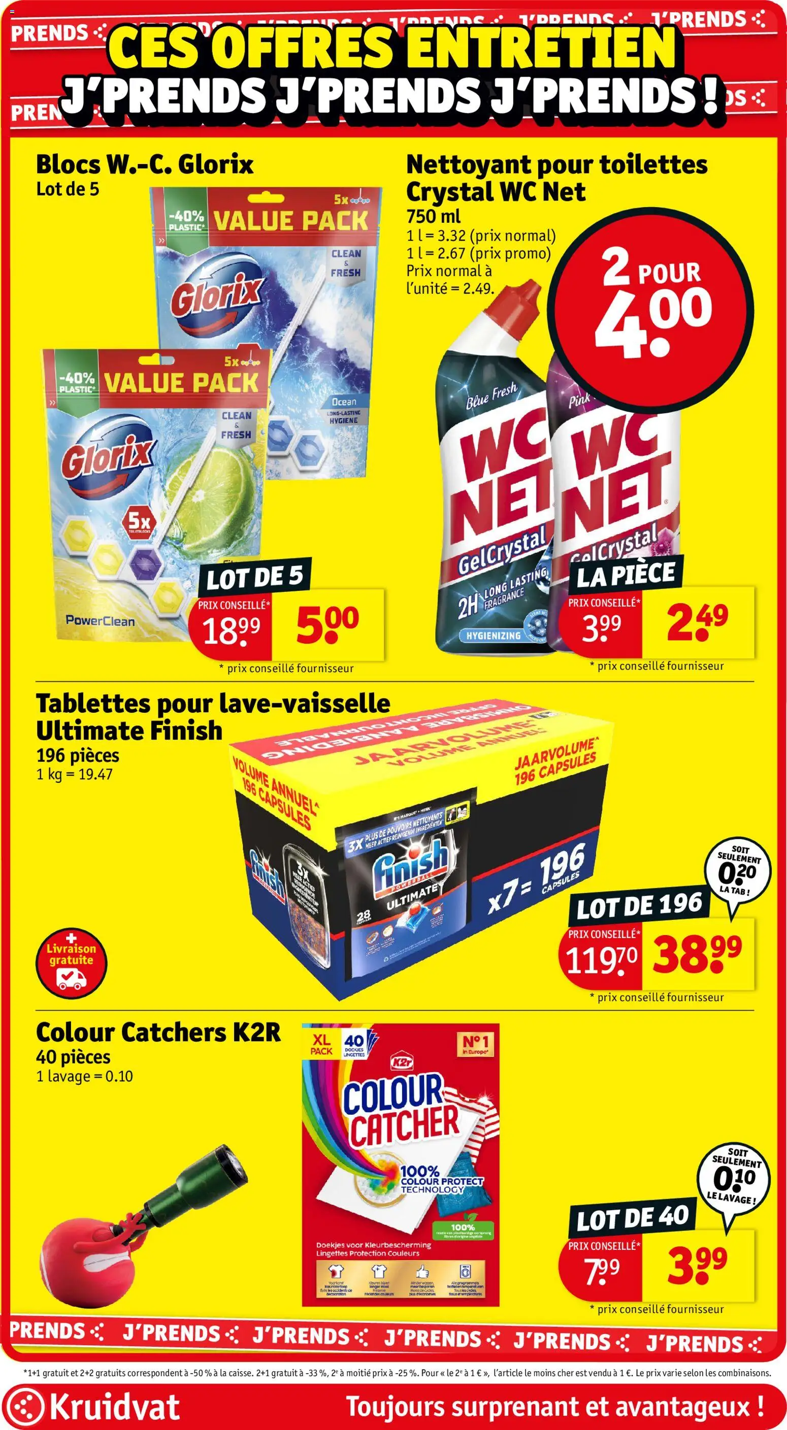 {H1} | Pagina: 10 | Producten: Wc, Doekjes, La, Ingrediënten