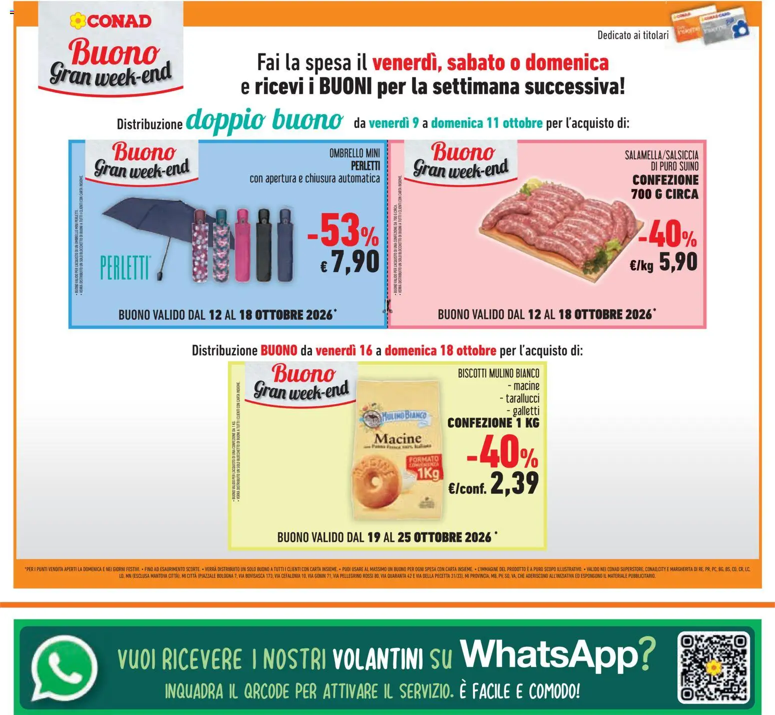 Volantino Conad del 07/10/2026 | Pagina: 60