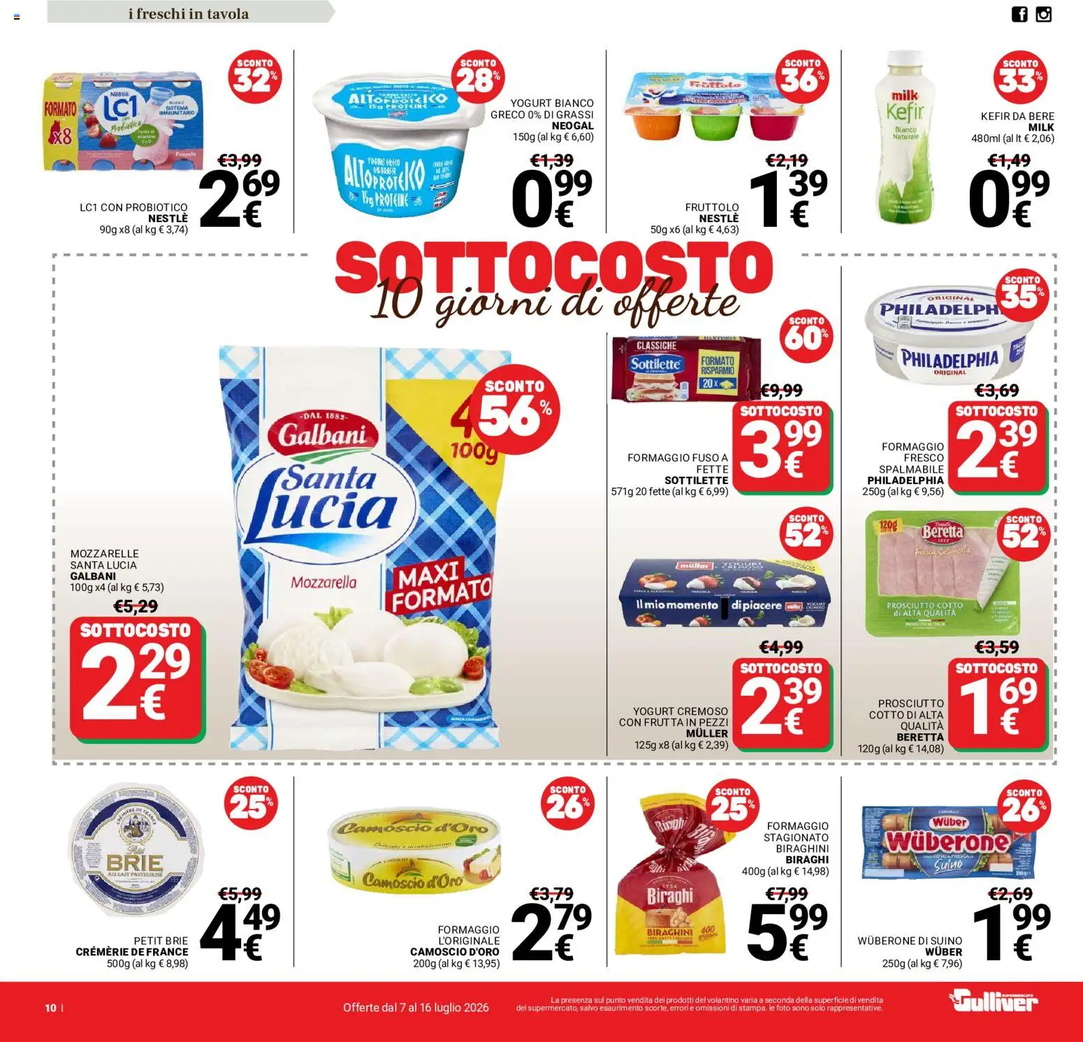 Volantino Gulliver del 07/07/2026 | Pagina: 10