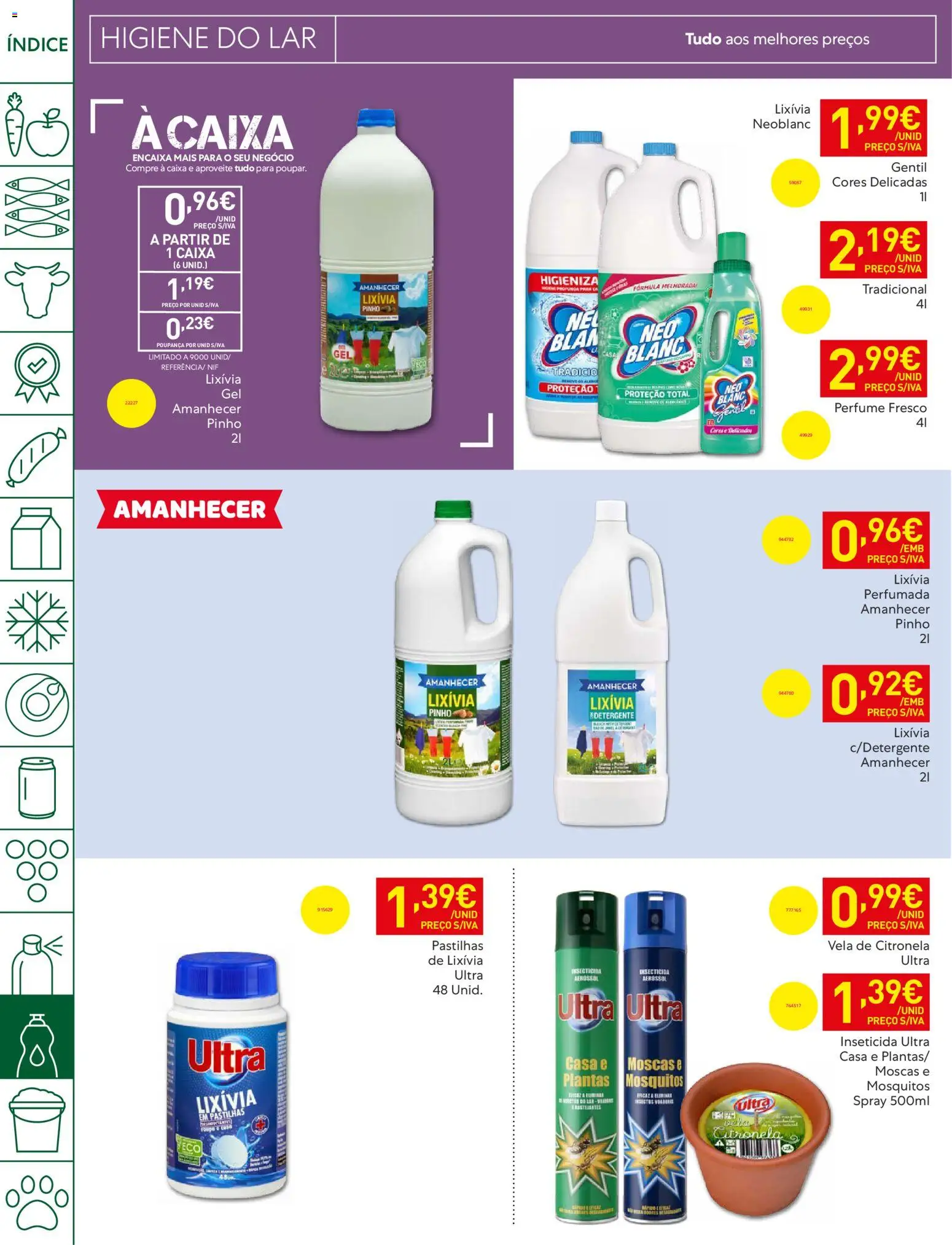 Recheio Folheto Madeira │ válido de 19.05.2026 | Página: 50 | Produtos: Perfume, Inseticida, Caixa