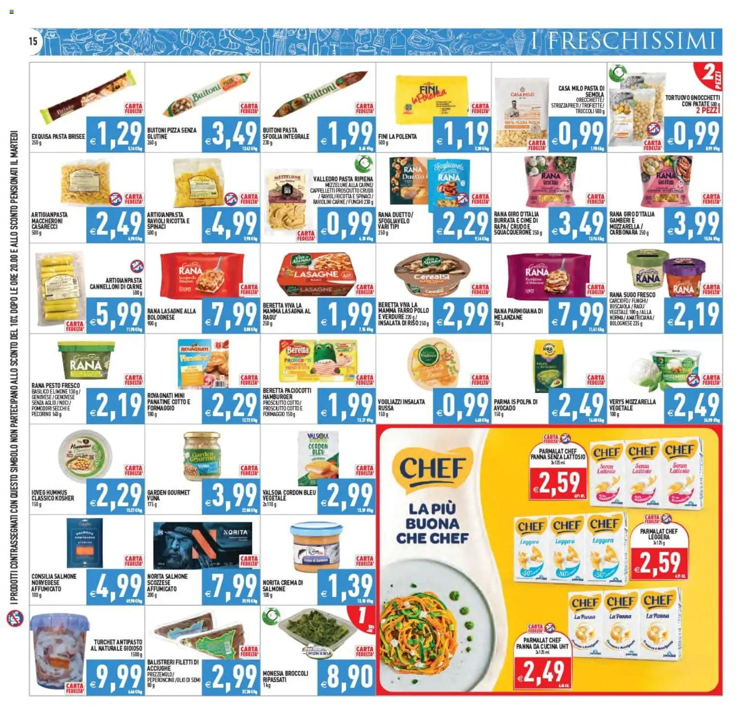 Volantino PIM Supermercati del 08.05.2026 | Pagina: 15 | Prodotti: Riso, Gamberi, Avocado, Verdure