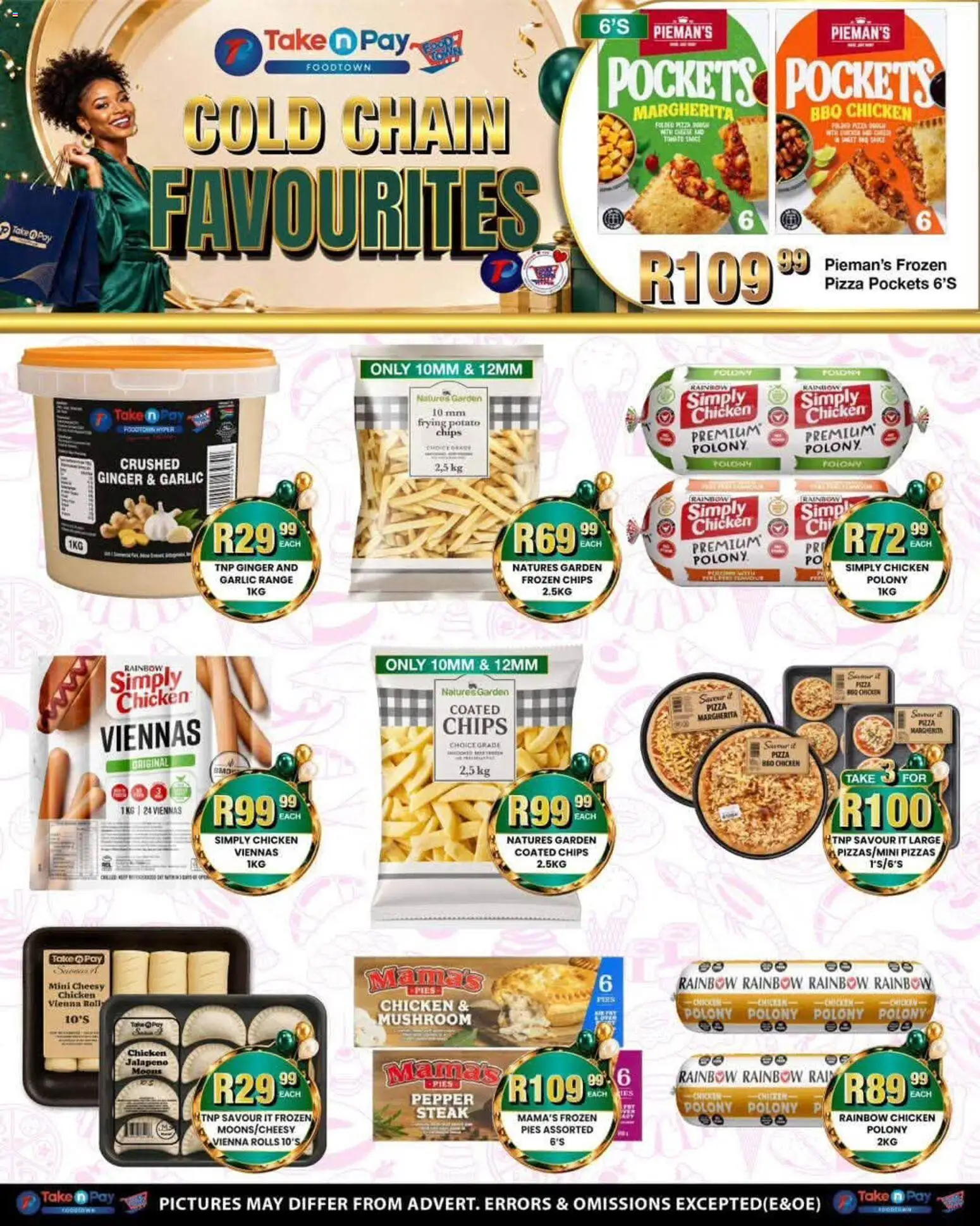 New Take n Pay catalogue – valid from 31/08/2026 | Page: 17 | Products: Frozen pizza, Steak, Polony, Pizza