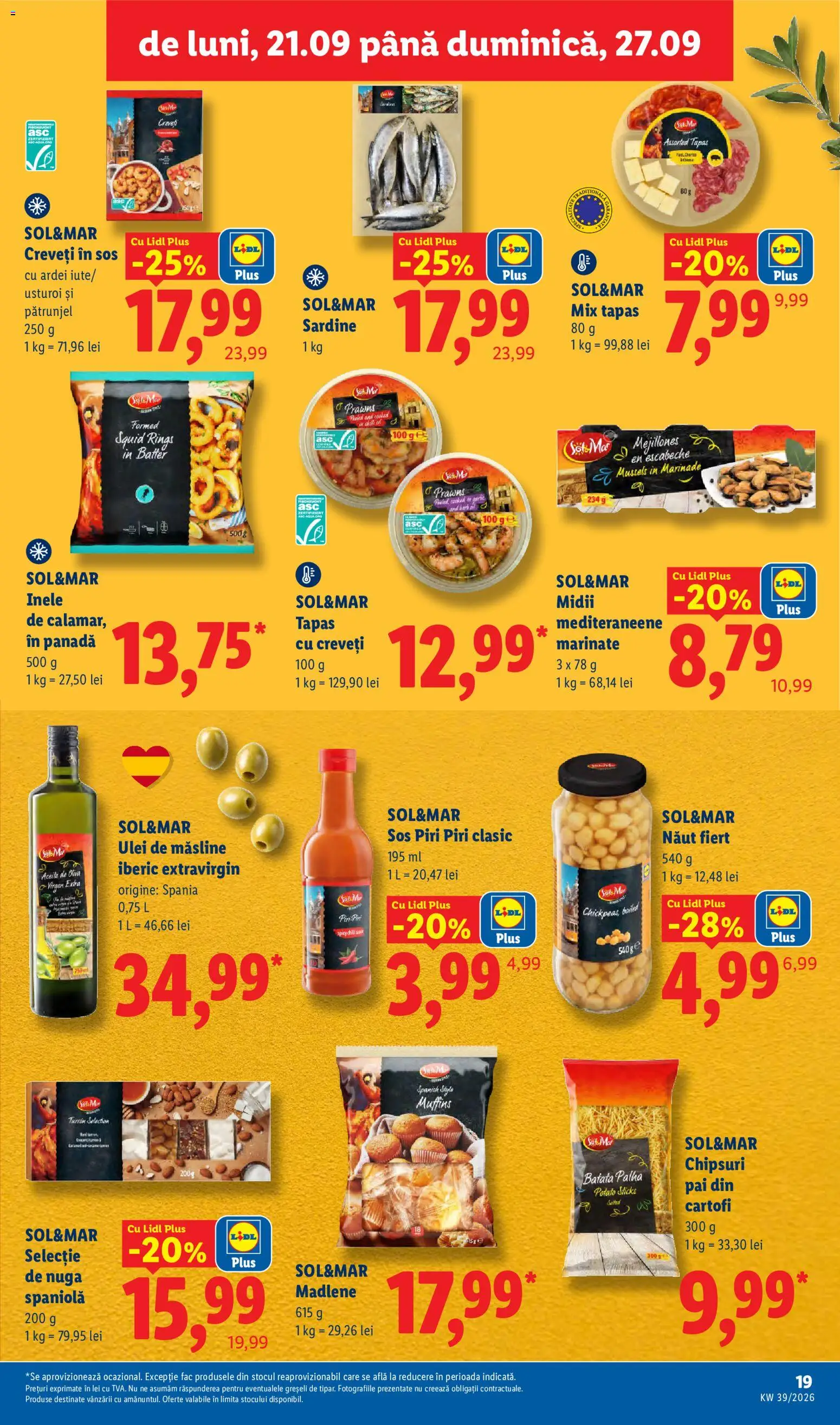 Noul catalog Lidl – valabil de la 21.09.2026 | Pagină: 19